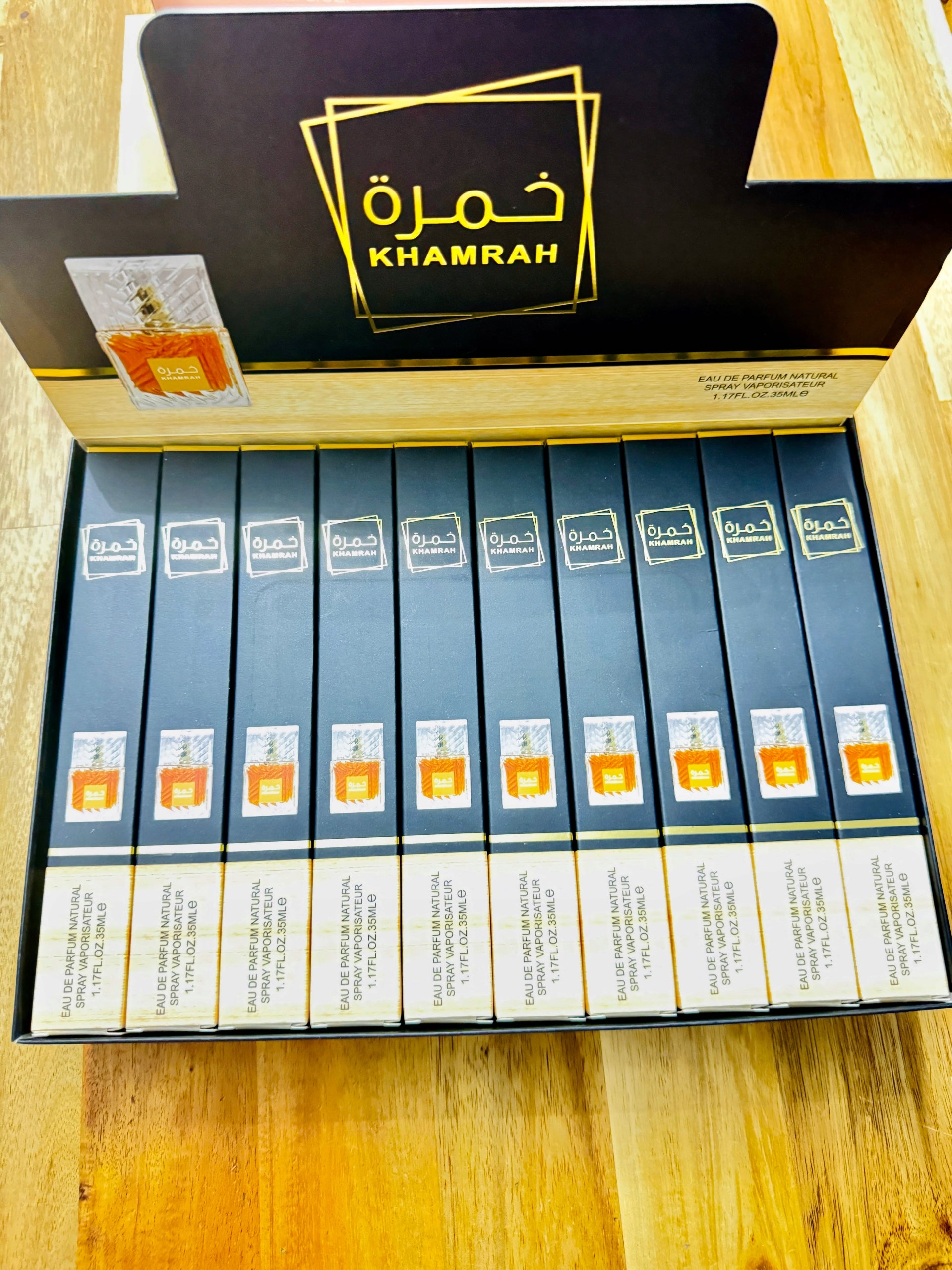Lattaffa Khamrah black perfume 35 ml Packaging status original