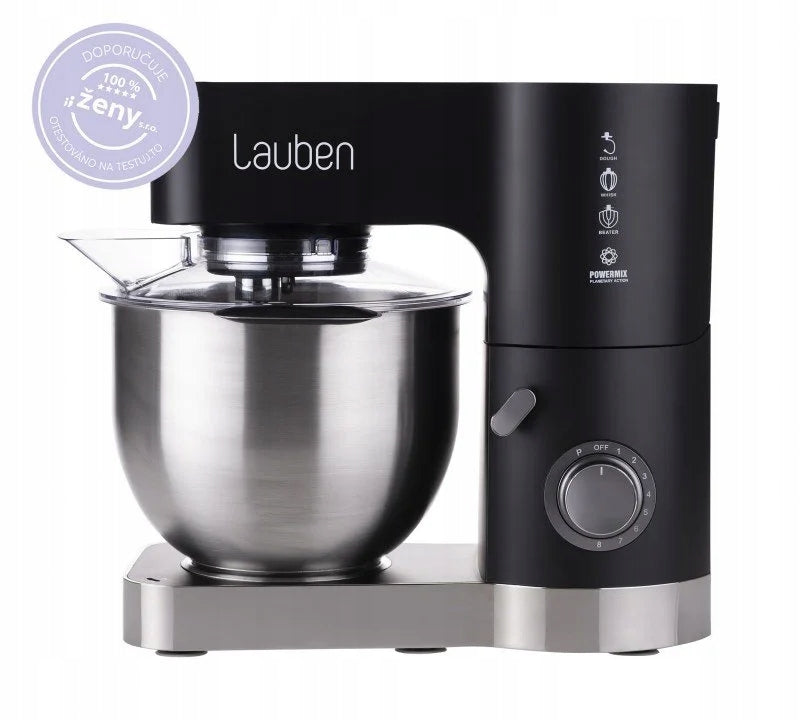 Lauben Kitchen Machine 1200BC - víceúčelový kuchyňský robot, černý