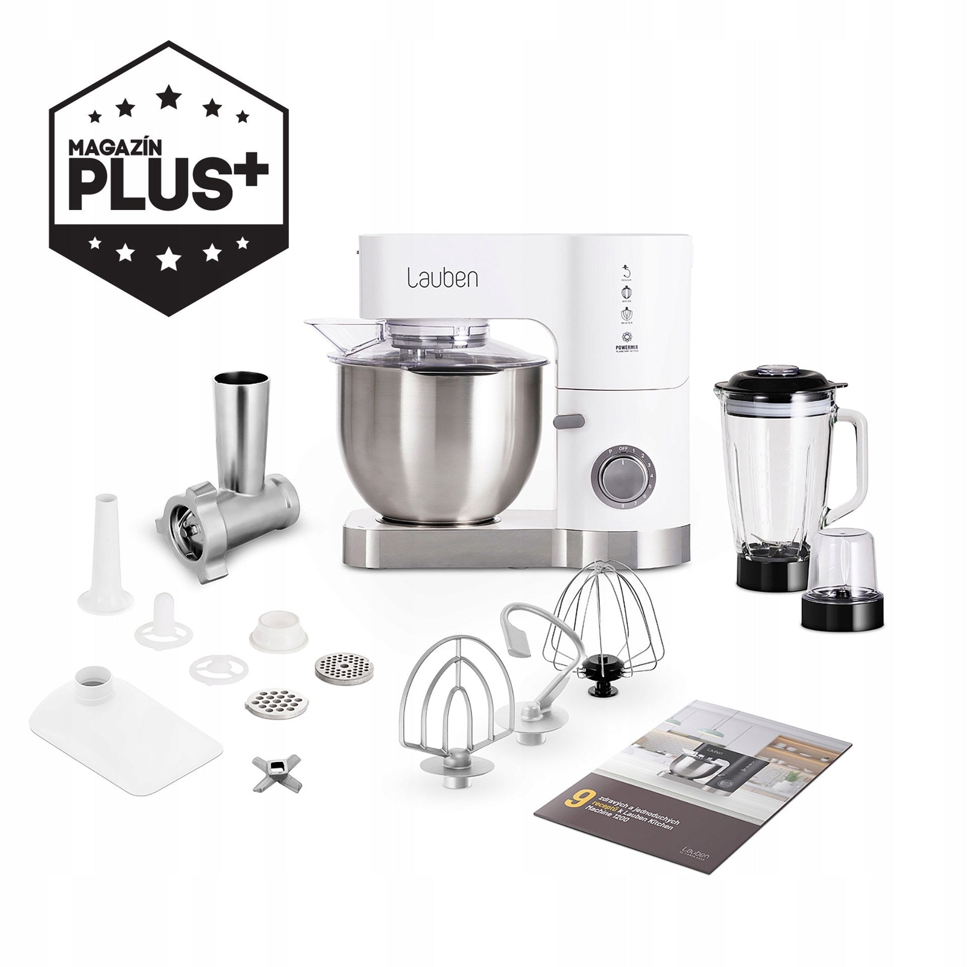 Lauben Kitchen Machine 1200WT (LBNKM1200WT) Brand Lauben