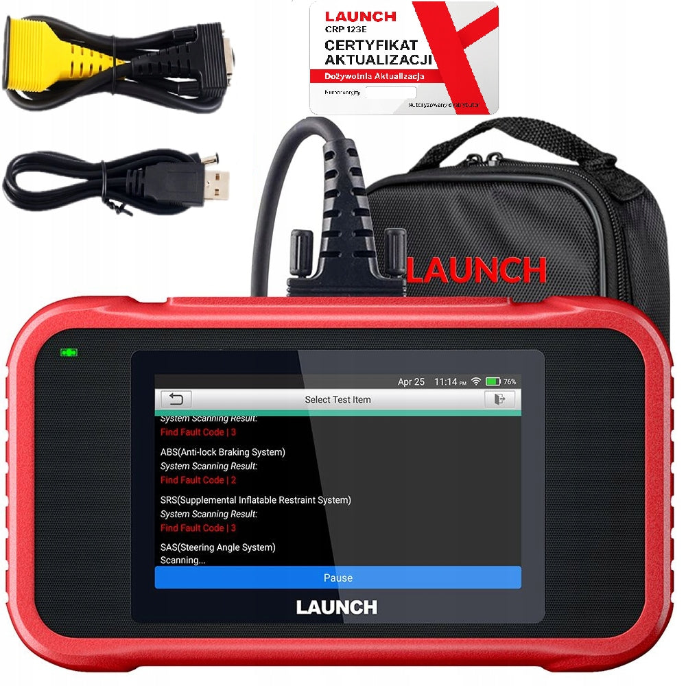 Launch CRP 123E V2.0 Diagnostic Tester 2025 Dealer Poland