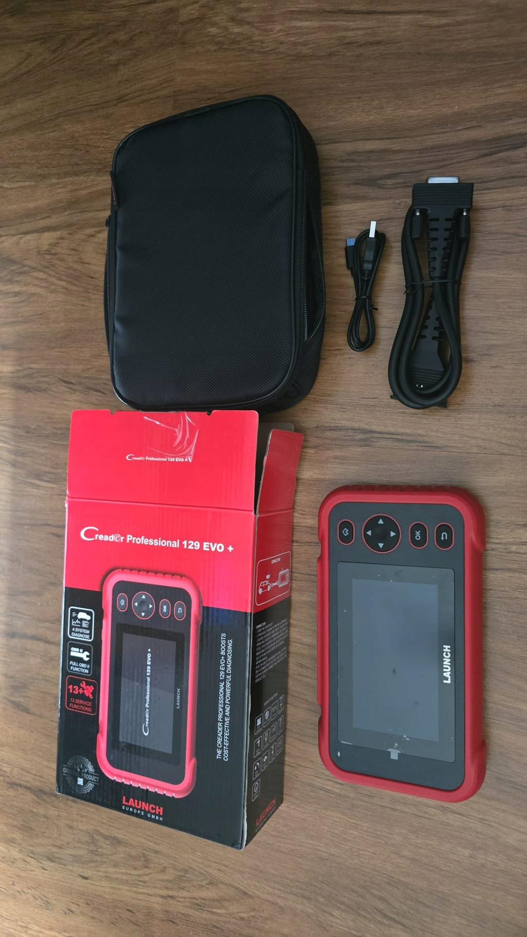 Launch CRP 129 EVO+ OBD2 Diagnostic Tester Scanner Manufacturer code CRP 129 EVO+