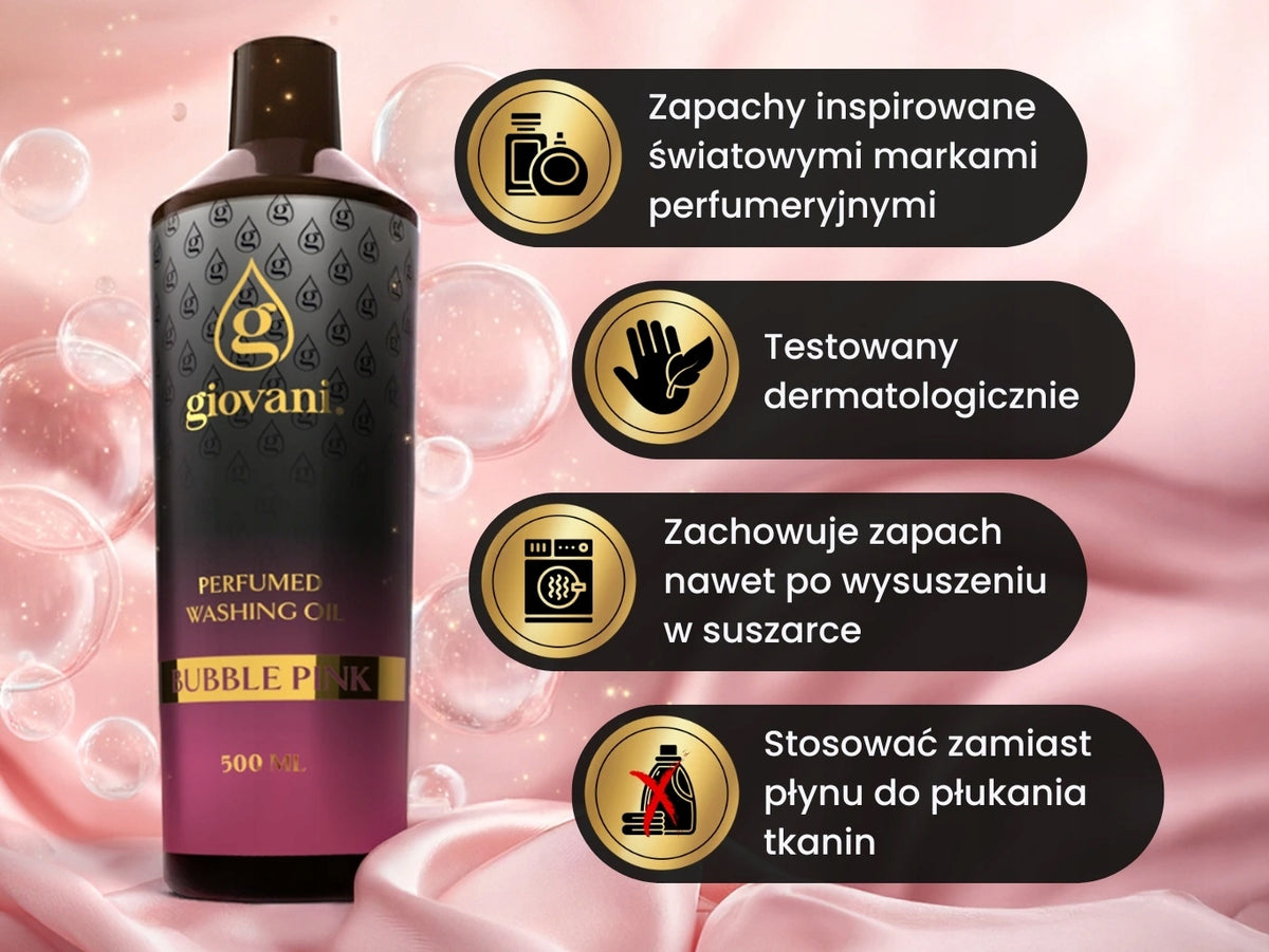 Laundry Perfume BUBBLE PINK Capacity: 500 ml Capacity 0.5 l