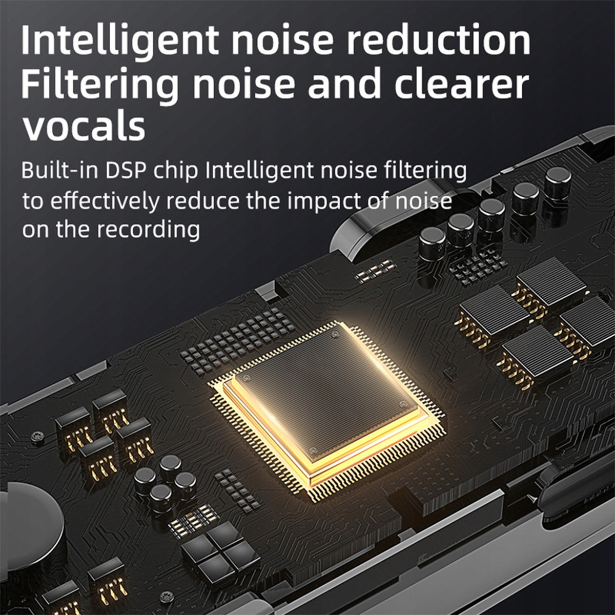 Lavalier Mini Wireless Microphone For Mobile Phone 360°4J