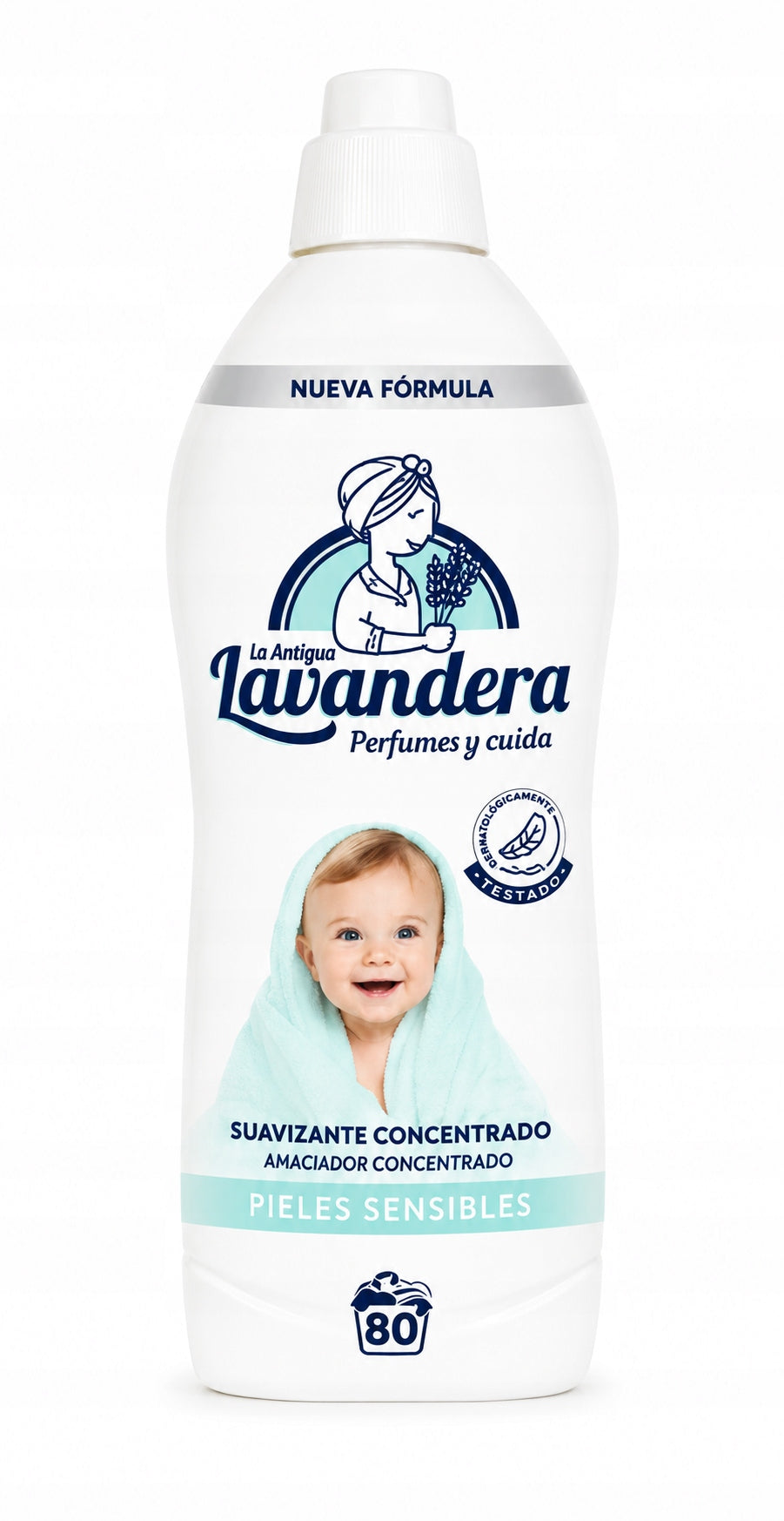 Lavandera Pieles Sensibles Universal 1760 ml 80 Washes