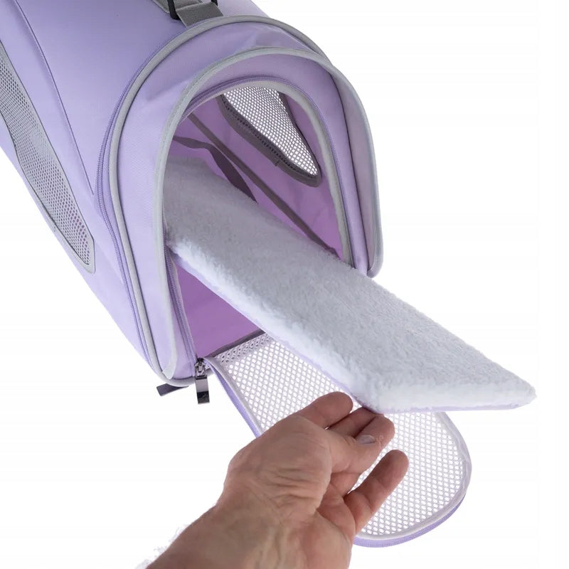 Lavender Carrying Bag Zooplus Product height 30 cm