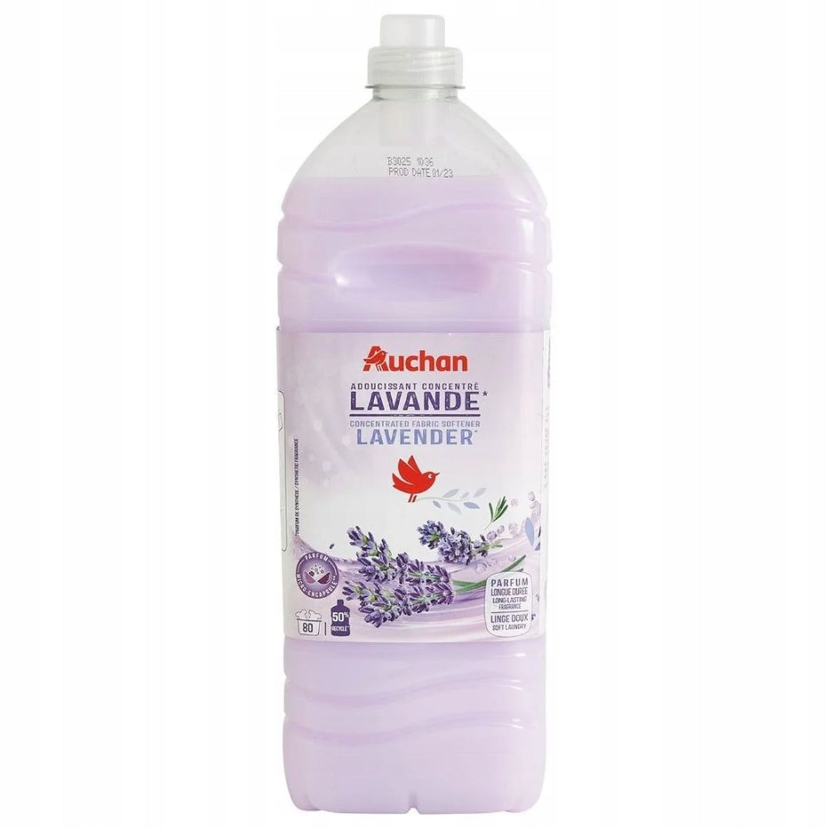Lavender Rinse Concentrate 80 Washes Auchan 2 l