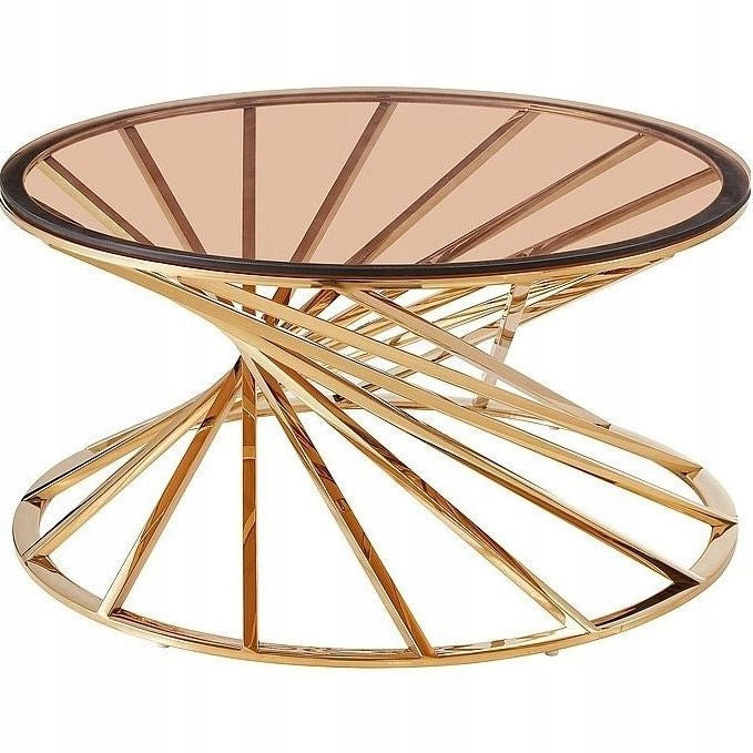 Couchtisch Signal Meble Ottavia A, Gold 