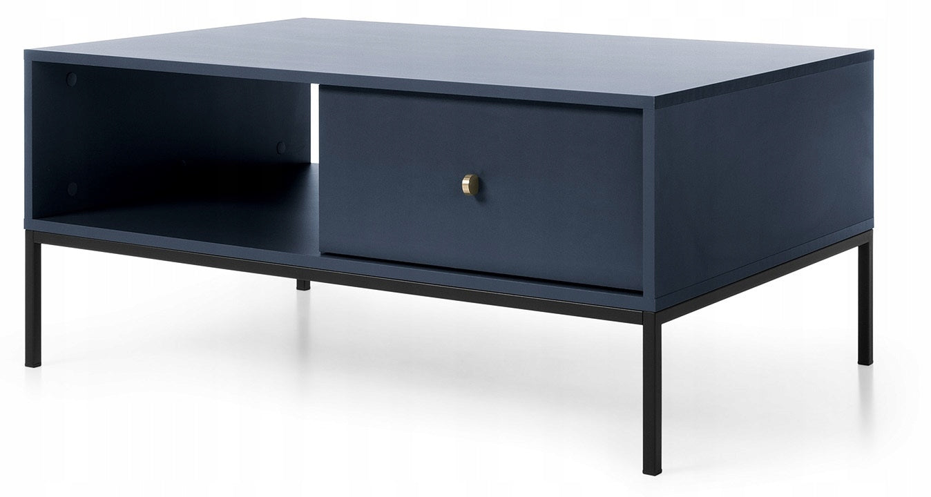 Couchtisch AKL Furniture Mono ML104, blau 