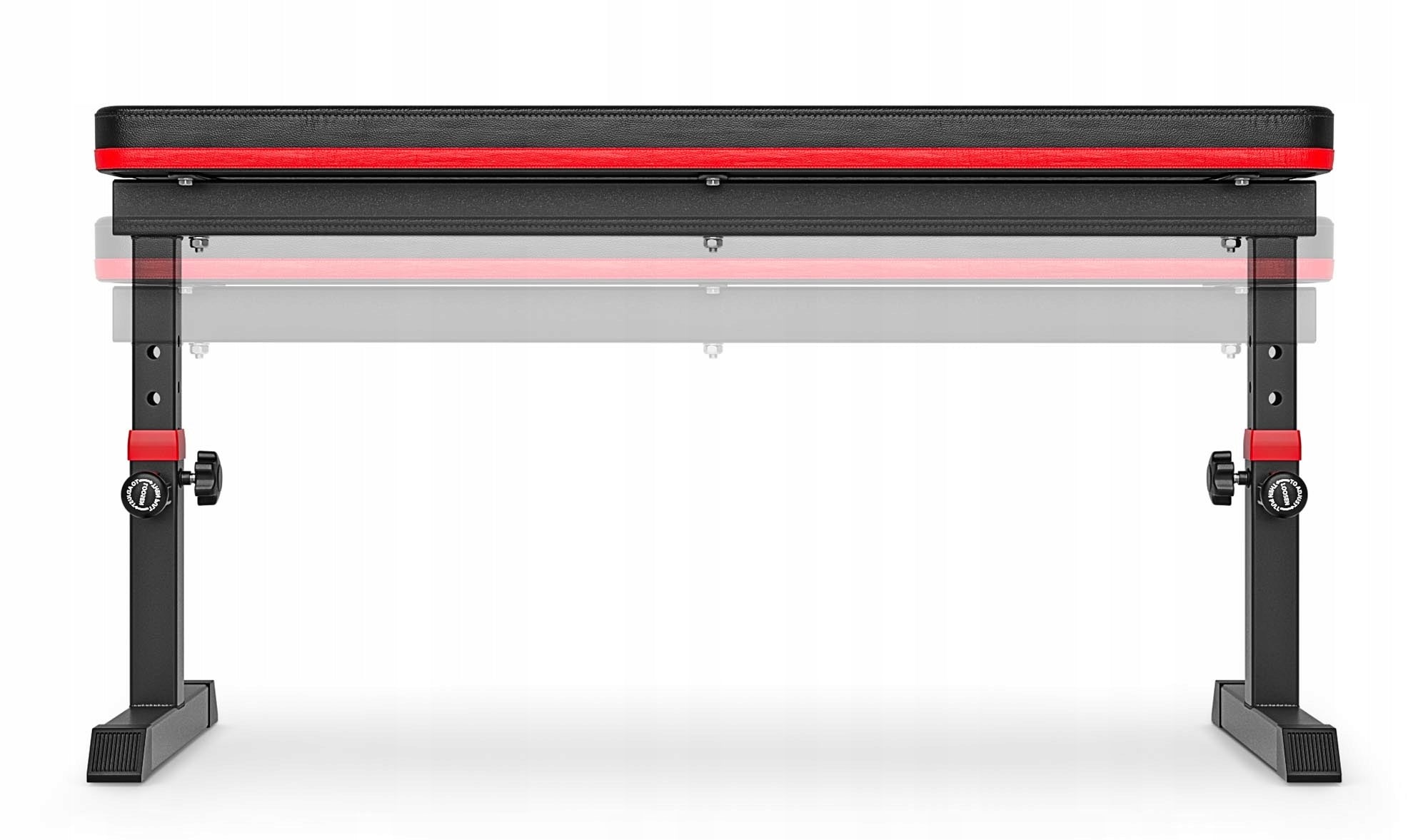 Trainingsbank HopSport HS-1025, schwarz 