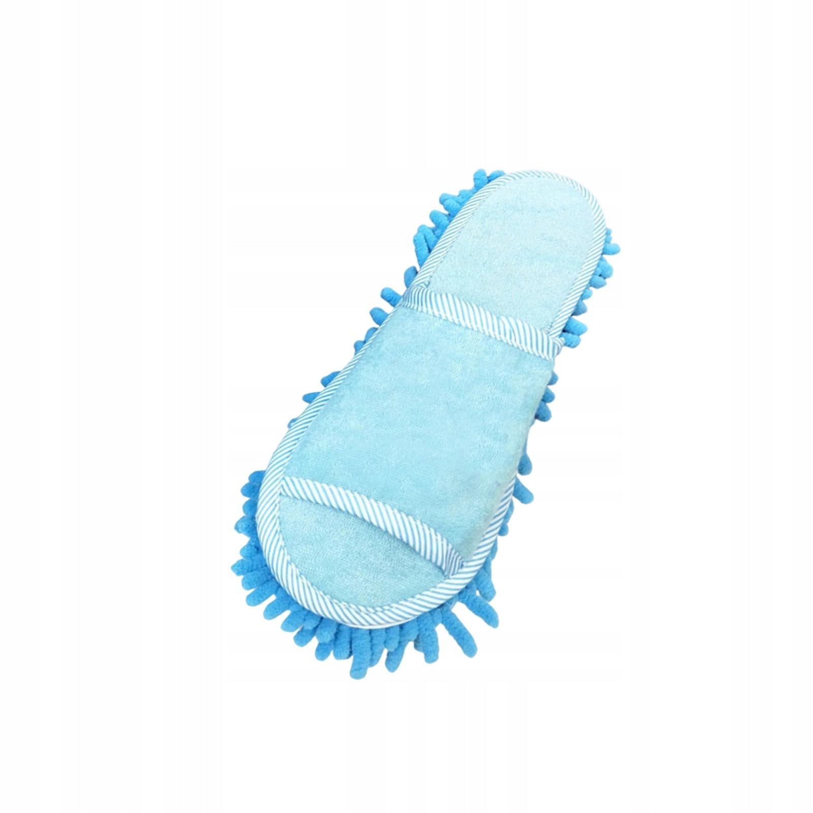 Lazy Mop Slippers Cleaning Shoes Soft Microfiber Comfortable Mopping Blue Packaging status original