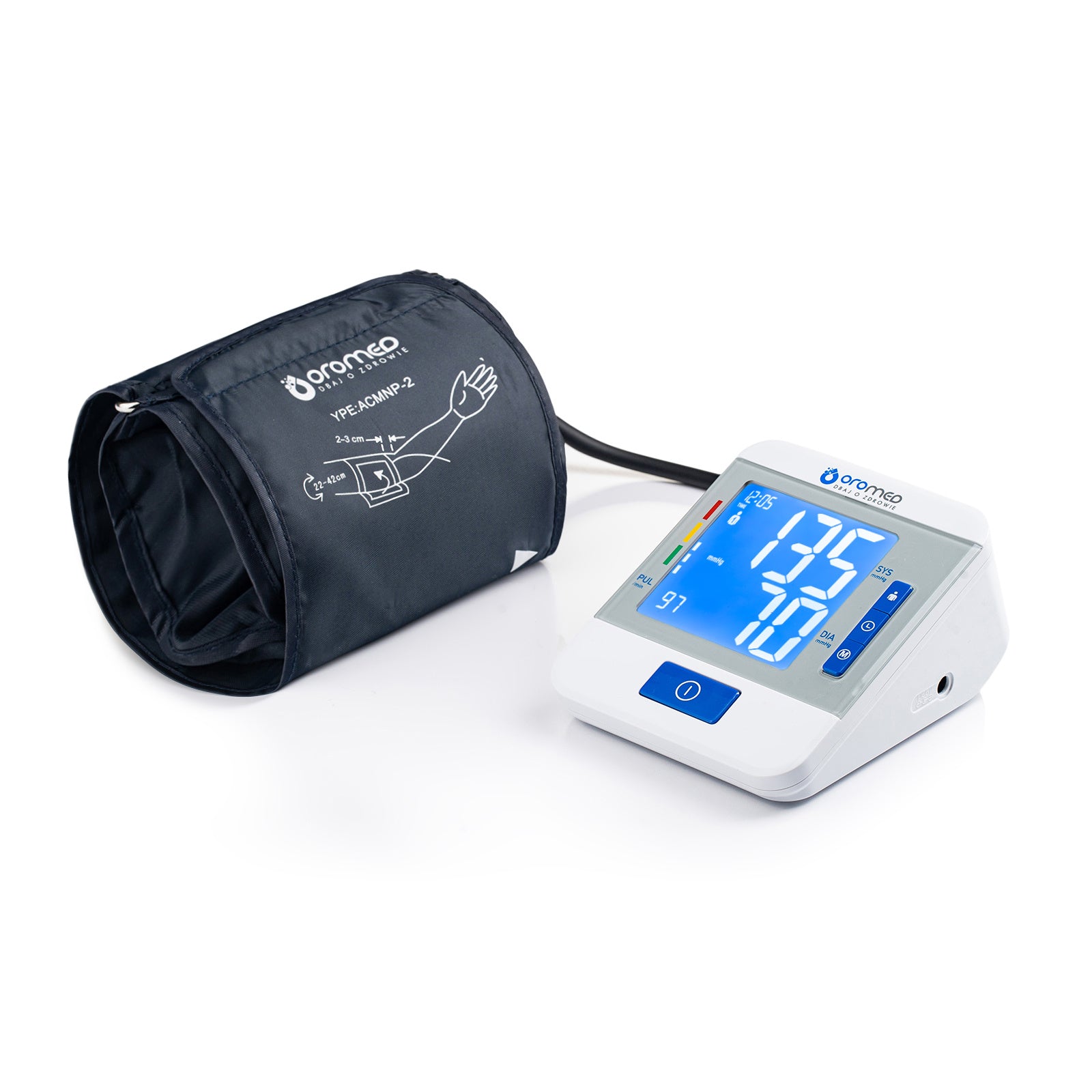 Lcd Electronic Blood Pressure Monitor Medical Arrhythmia Oromed Oro-N8 Medical device yes