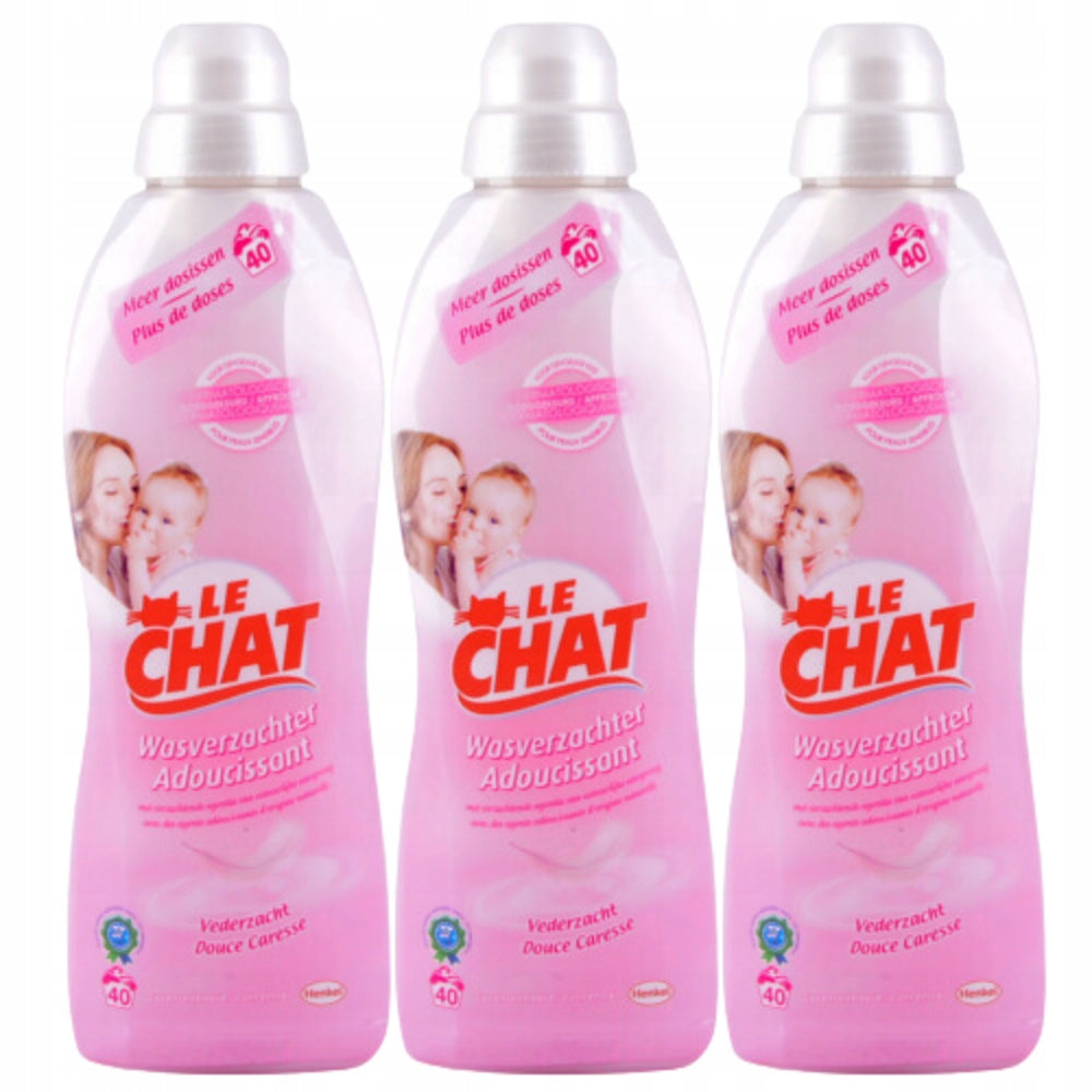 Le Chat Douce Caresse Rinse Liquid 3x 40 Washes