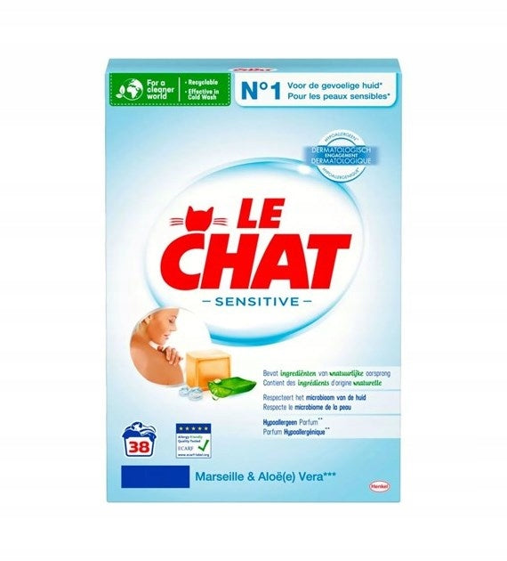 Le Chat Sensitive Powder 38p 2,2kg