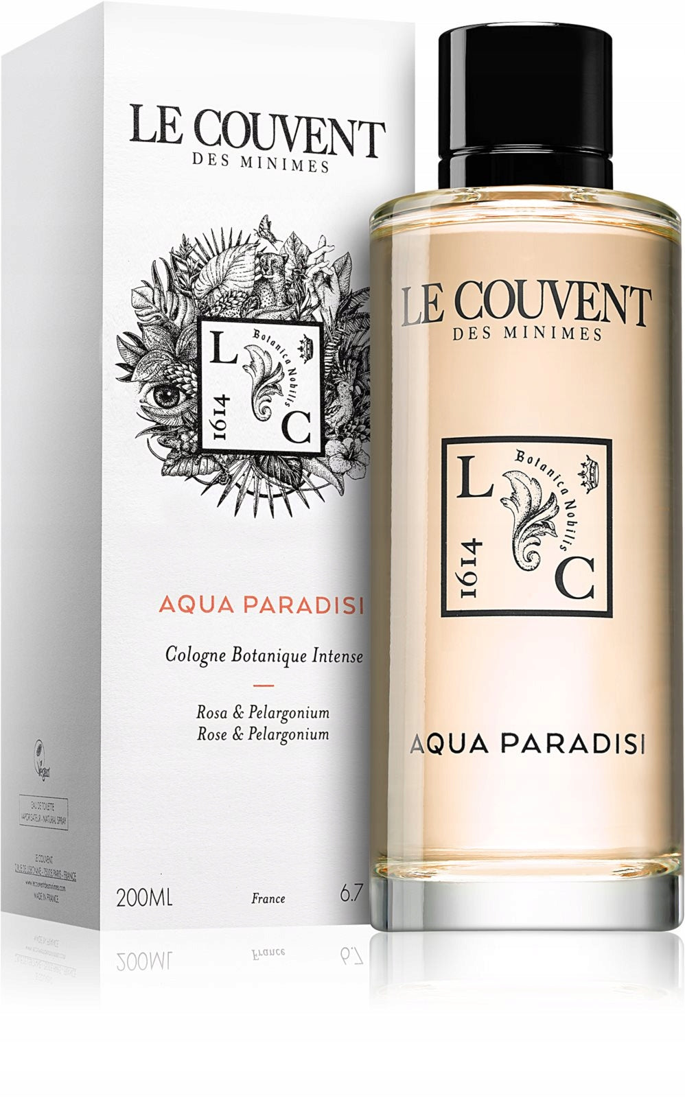 Le Couvent Aqua Paradisi Eau de Cologne EDC 200ml Brand Le Couvent Maison De Parfum