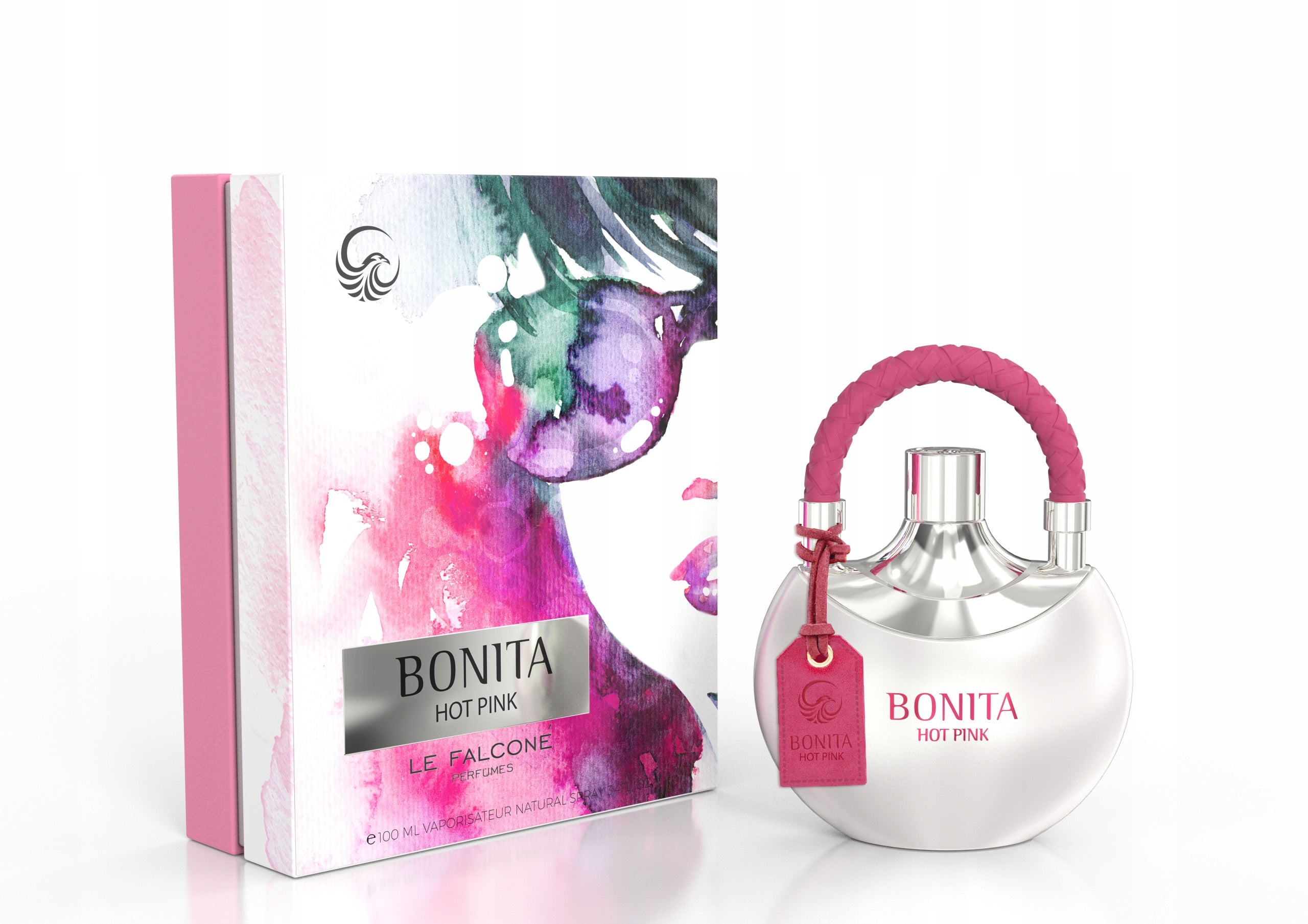 Le Falcone Bonita Hot Pink Edp 100ml * Women's Perfumed Water