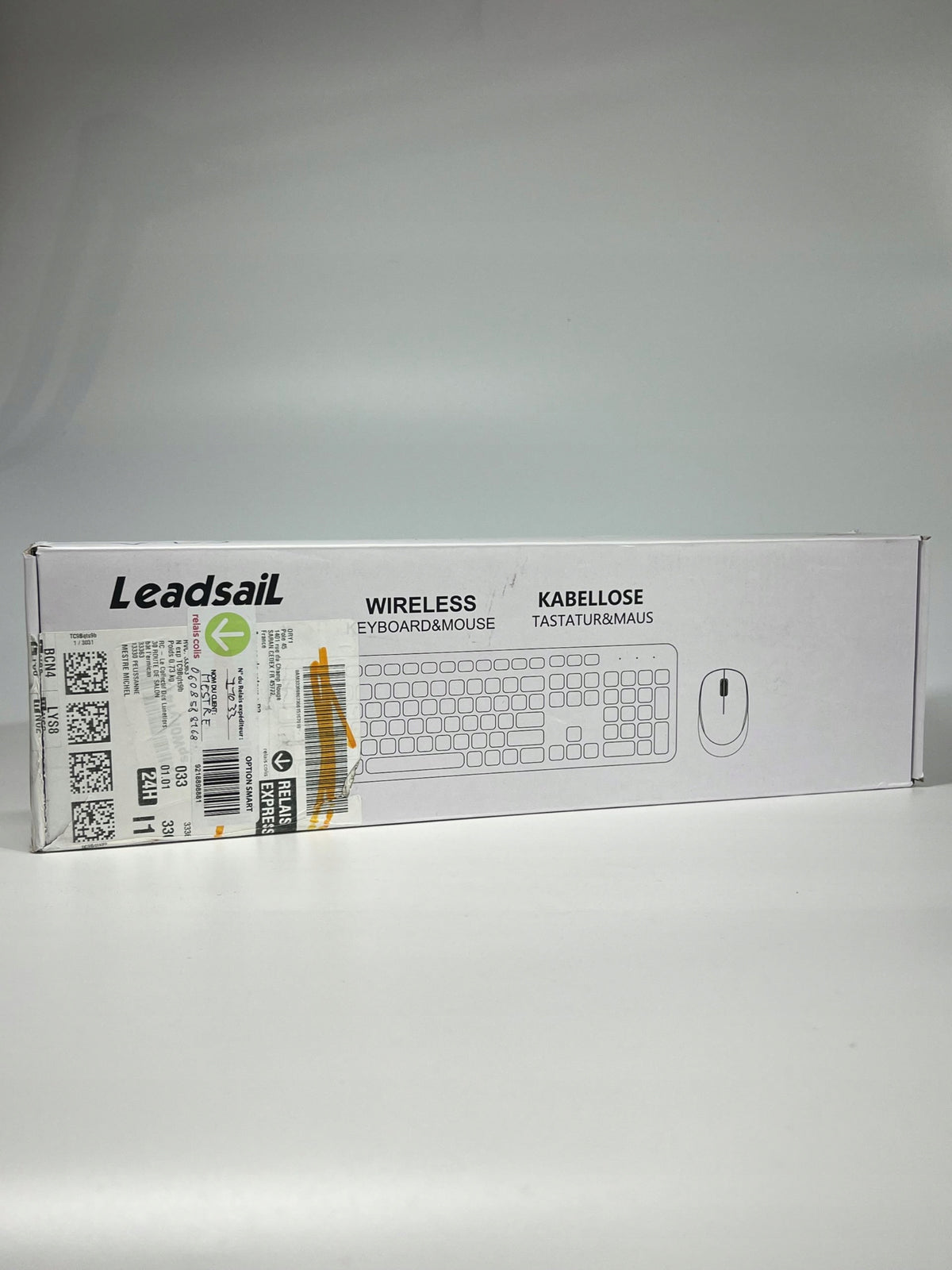 LeadsaiL Wireless keyboard and mouse set very AZERTY Keyboard layout FR (azerty)