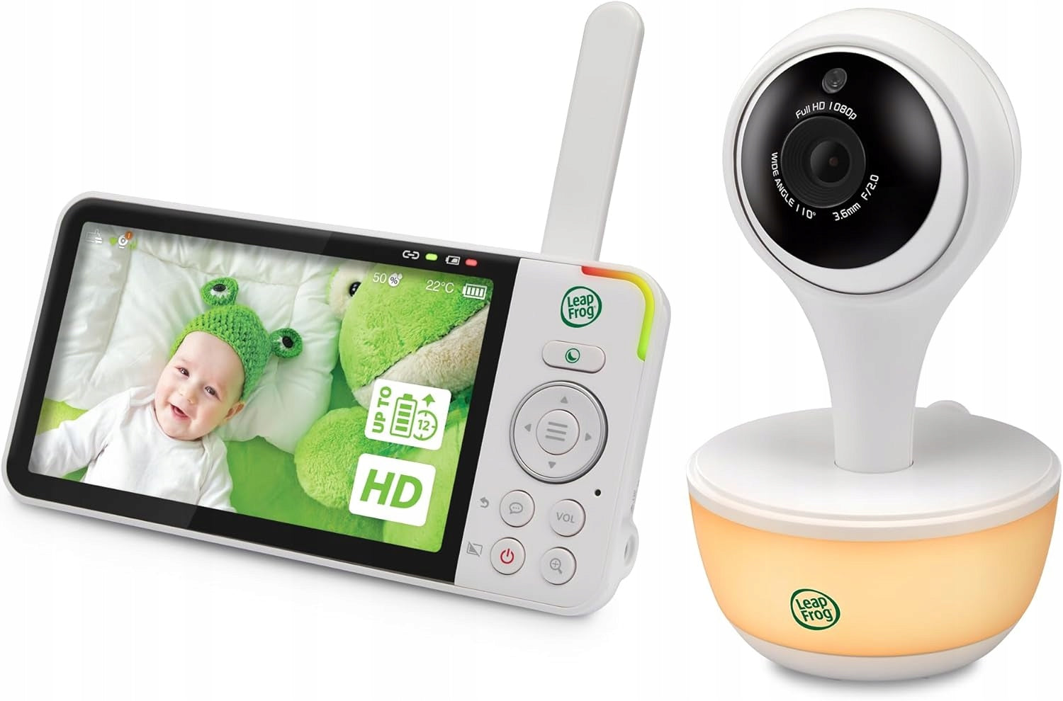 LeapFrog LF815HD Baby Monitor WiFi Screen 5 Cali HD Zoom 8X Packaging status original