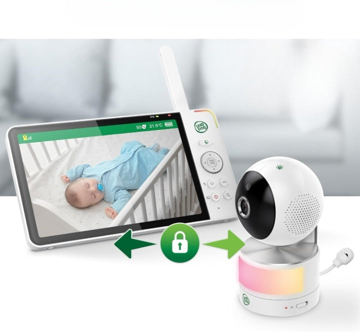 LeapFrog LF920HD Baby Monitor Camera 7 Inch HD 720p 8X Zoom Screen Manufacturer code LF920