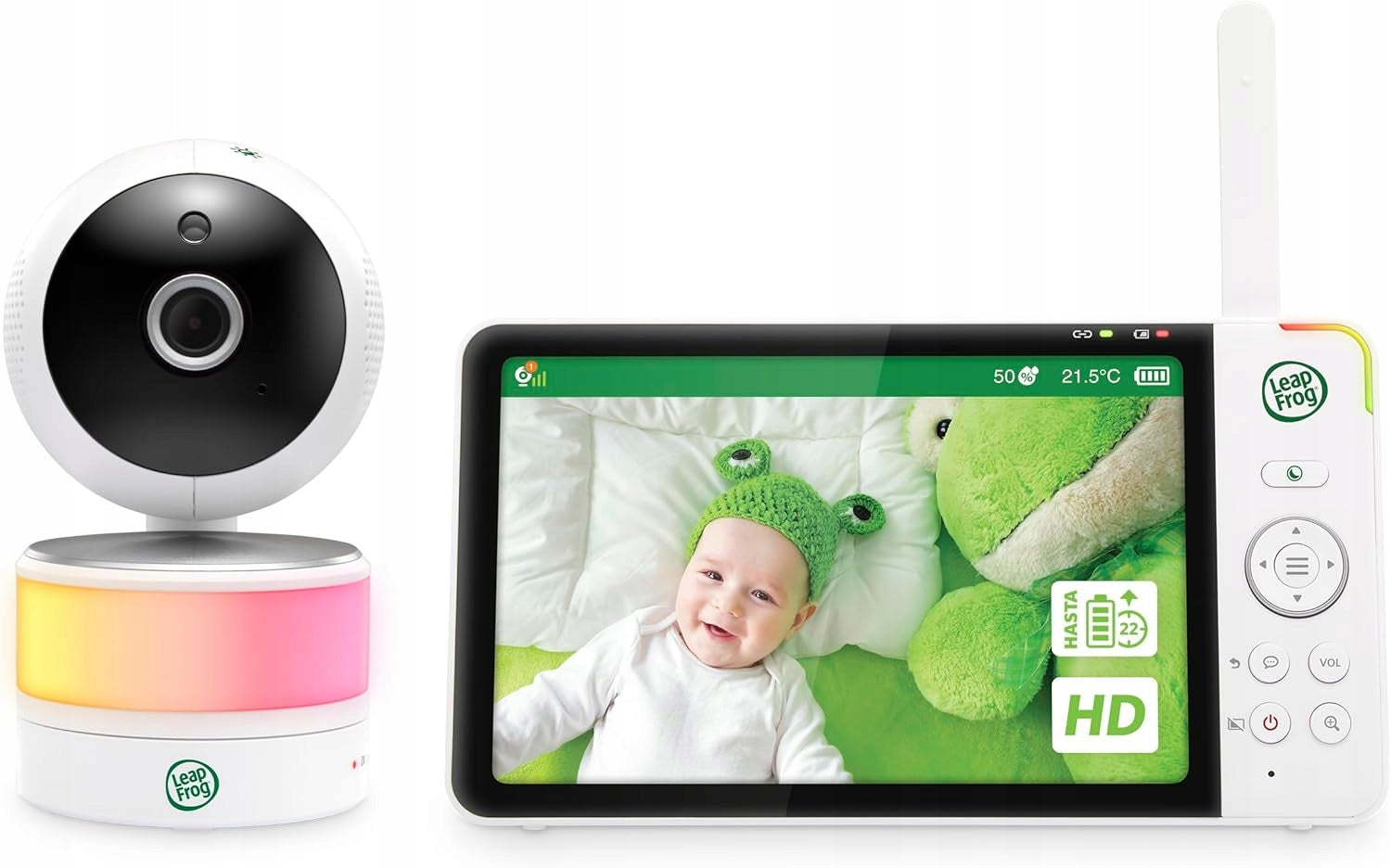 LeapFrog LF920HD Baby Monitor Camera 7 Inch HD 720p 8X Zoom Screen