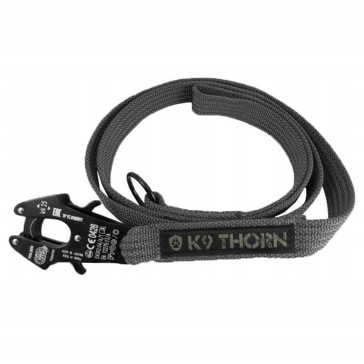 Leash K9 Thorn Kong Frog black 100 cm
