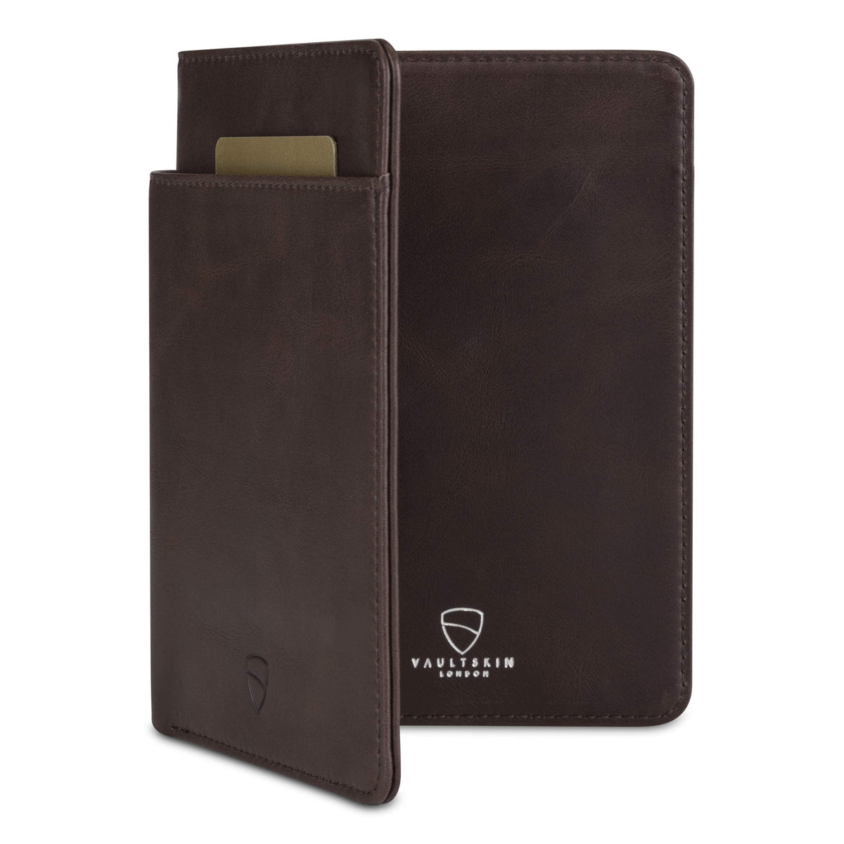 Leather Belt Cover With RFID And Organizer For Women And Men