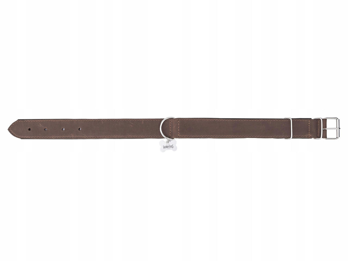 Leather Dog Collar, 2 Skin Types, 49-58 cm Manufacturer code R3 OSKBRA1