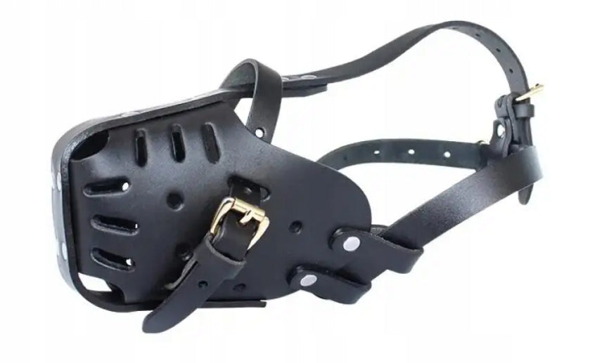 Leather Dog muzzle German Shepherd Doberman S Brand no brand