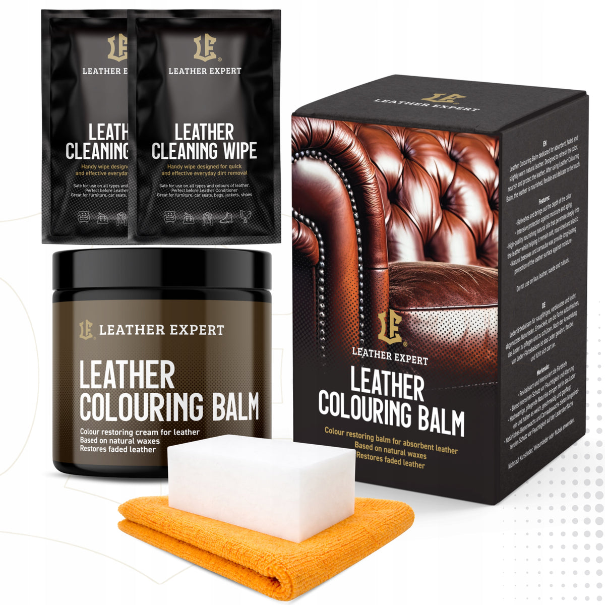 Leather Expert skin coloring lotion black Renovator 250ml