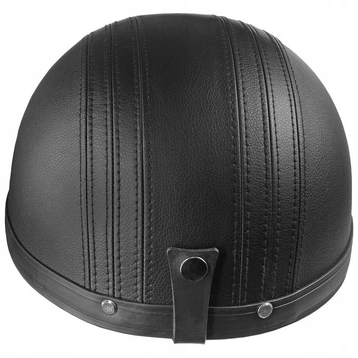 Leather Helmet Motorcycle Helmet Peanut Veteran Retro Classic Chopper XL Manufacturer's catalog number 005-0009-693