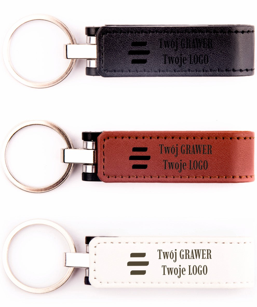 Leather Pendrive Keychain 16GB USB 3.0 ENGRAVING BAPTISM WEDDING COMMUNION NAMES Brand MemoRabbit
