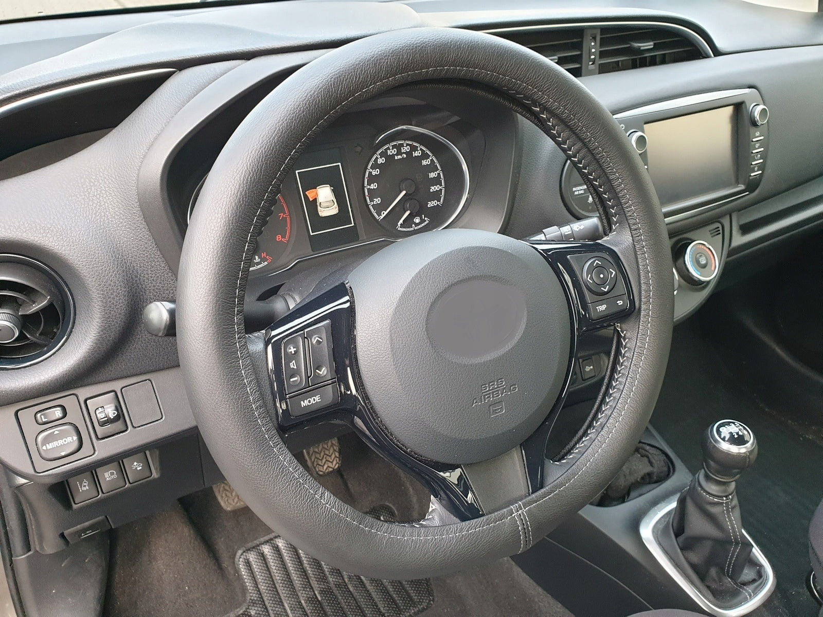 Leather Steering Wheel Cover NATURAL LEATHER 1PIECE LUX Manufacturer E-Tomalak