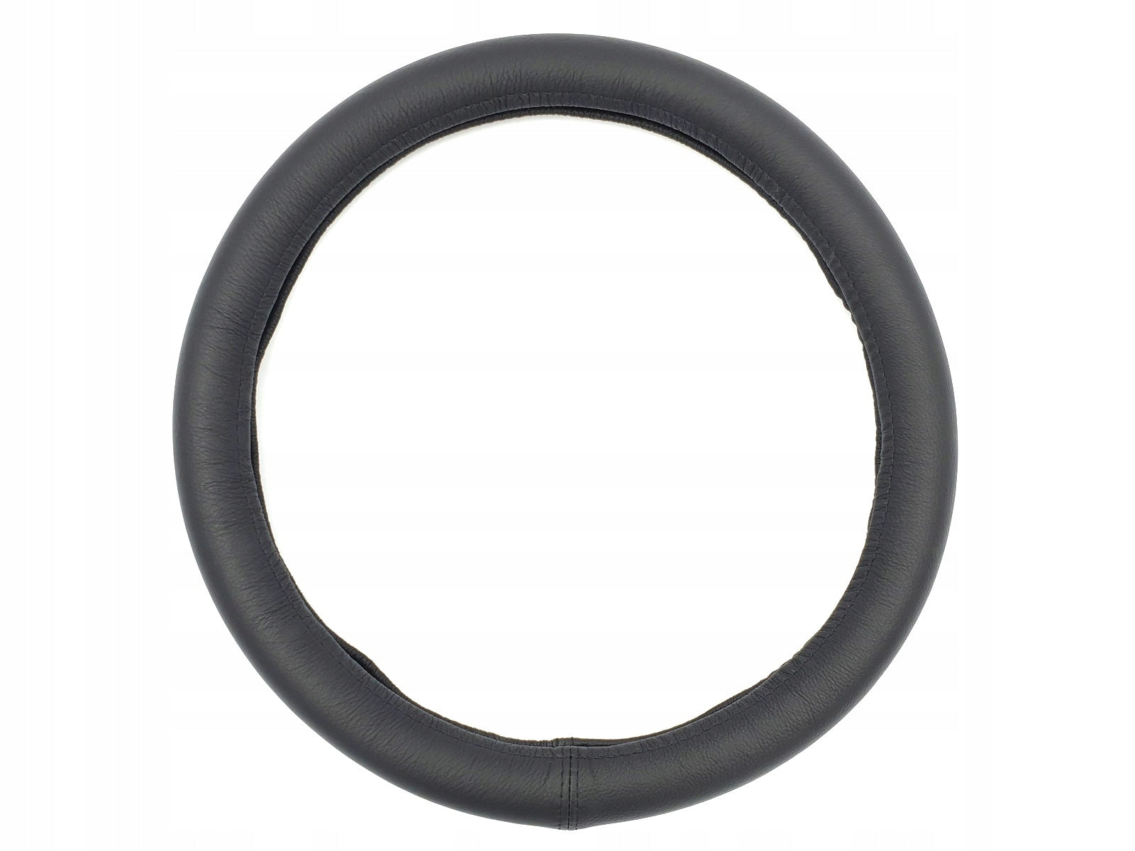 Leather Steering Wheel Cover NATURAL LEATHER 1PIECE LUX