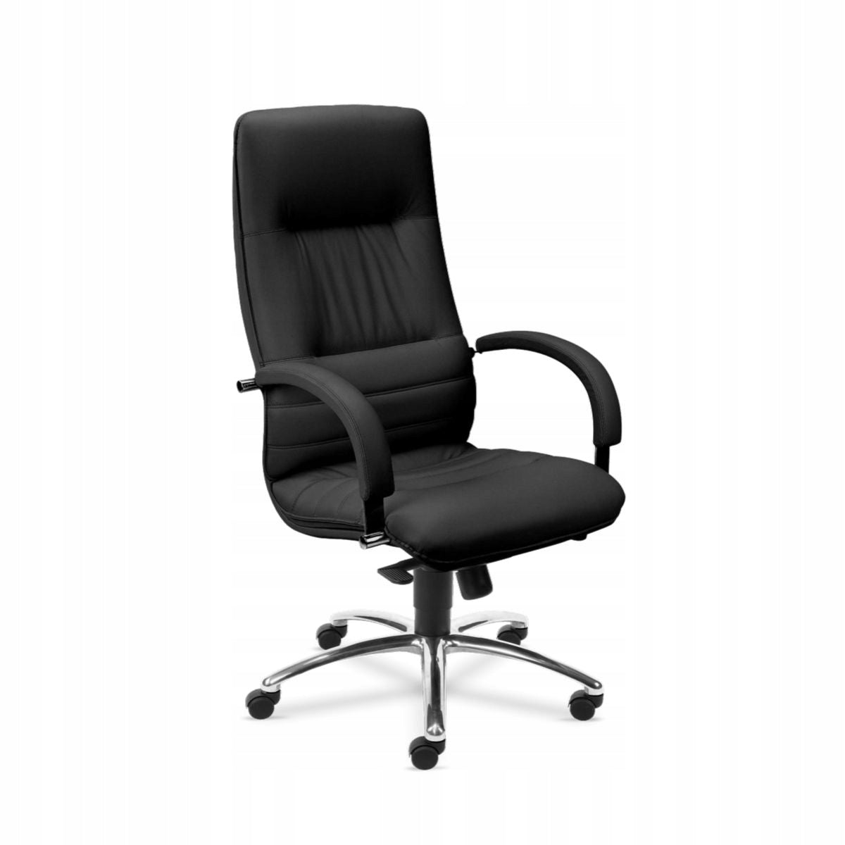 Leather armchair LINEA Black Leather split SP01 black Office Cabinet