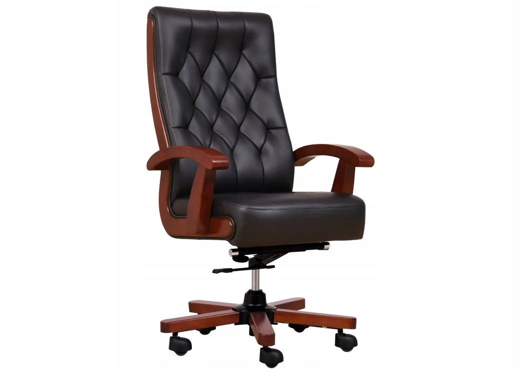Leather chair CONSUL black