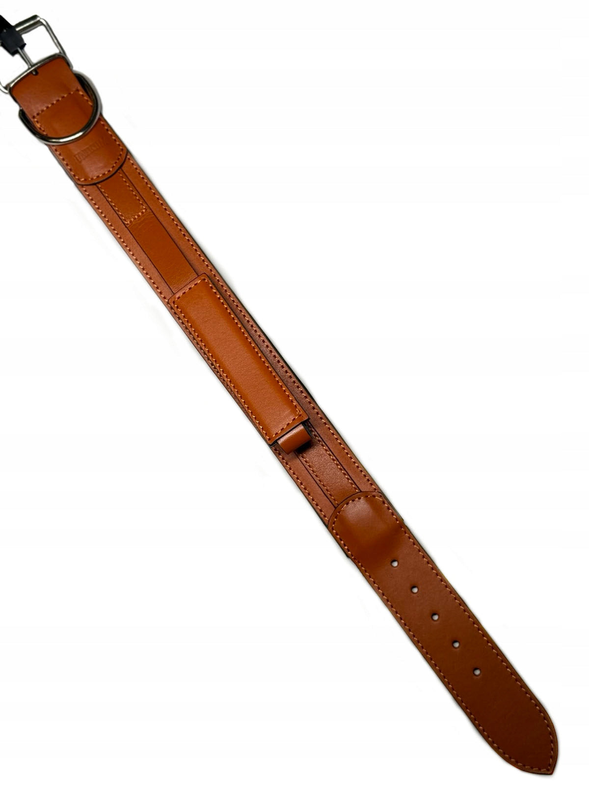 Leather collar with handle M EAN (GTIN) 4820098828166