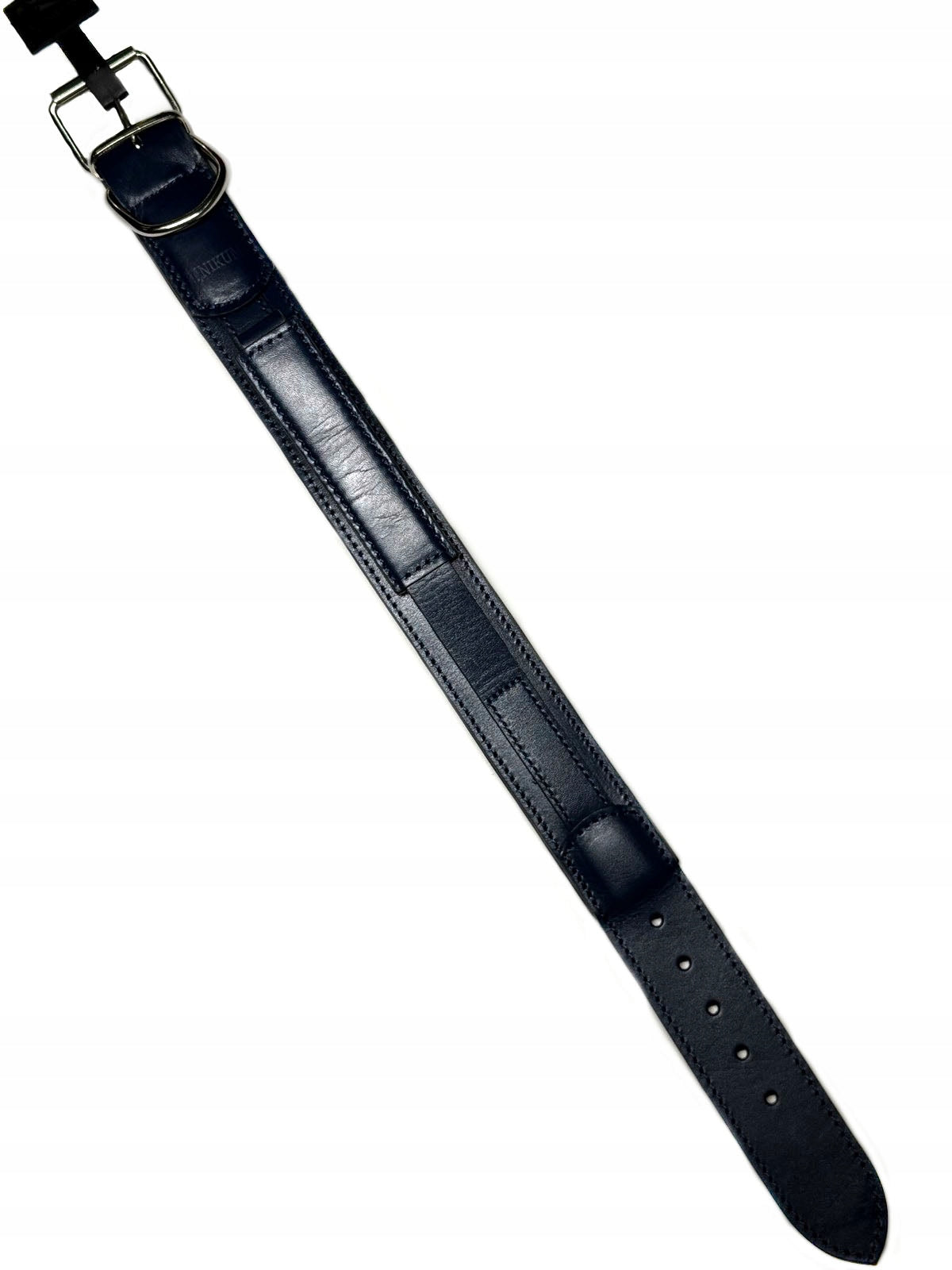 Leather collar with handle M Manufacturer code 9902-M