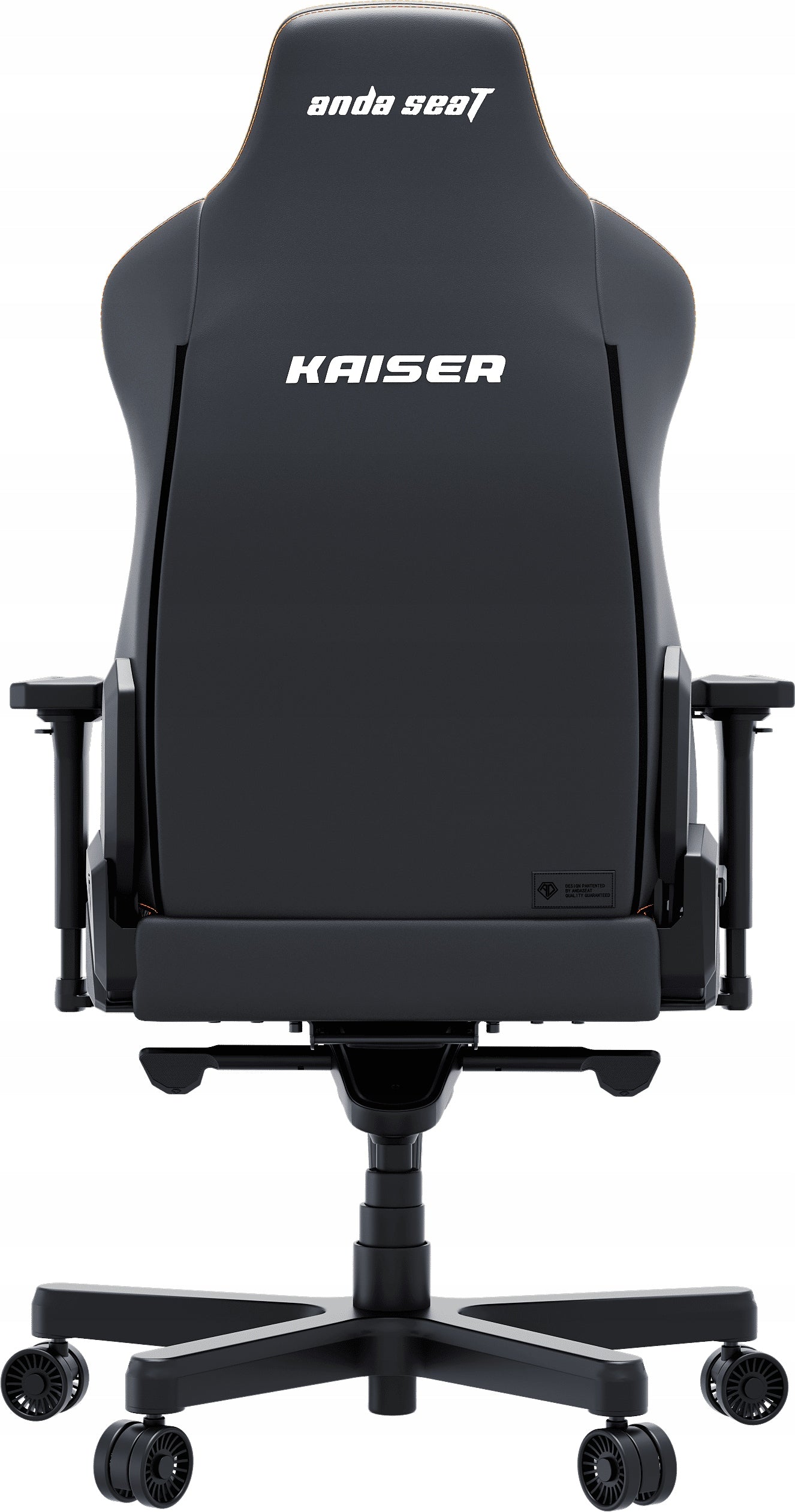 Leather gaming chair Anda Seat Kaiser 3E XL Black PVC Model Kaiser 3E XL