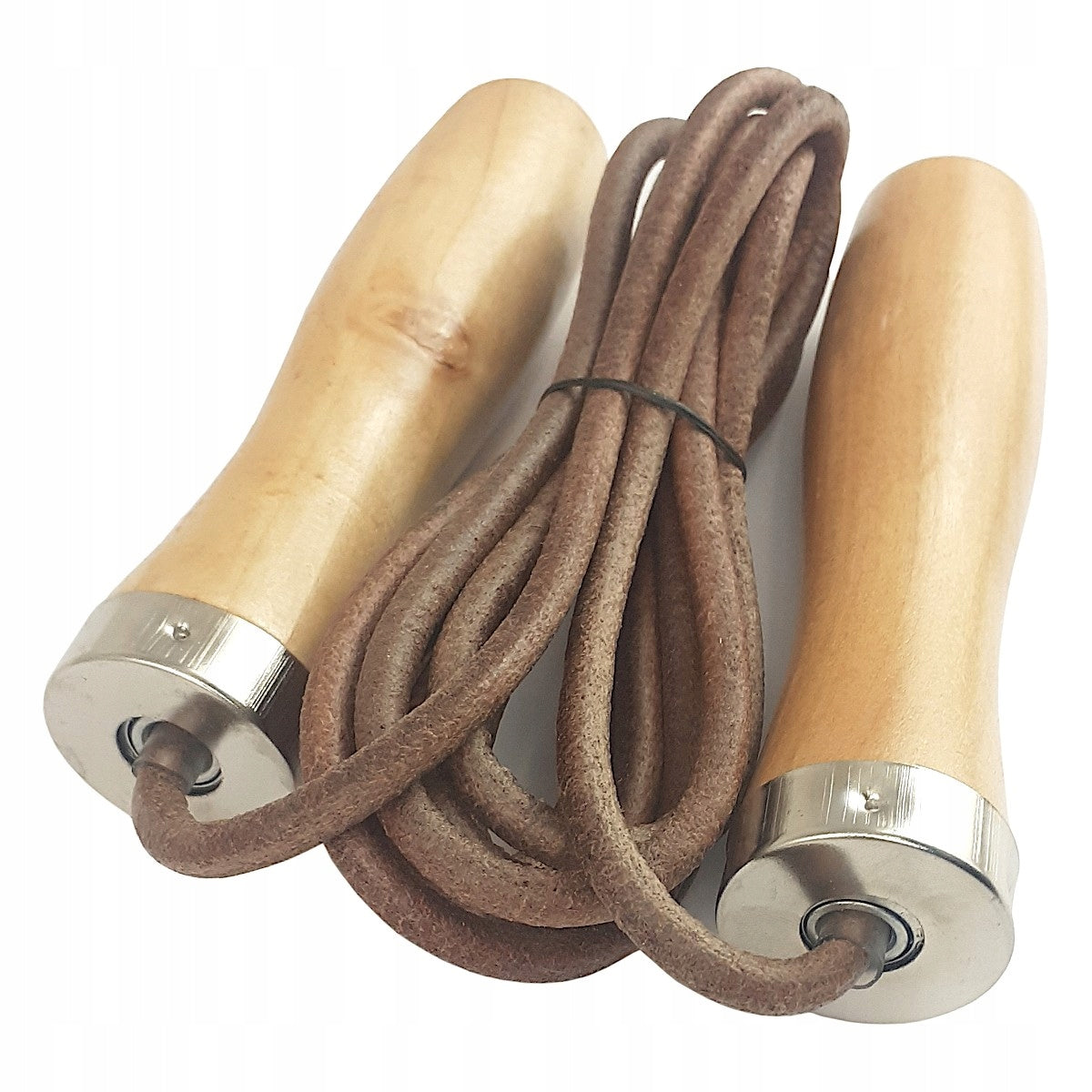 Leather jump rope length with wooden handles Legend 270cm r.