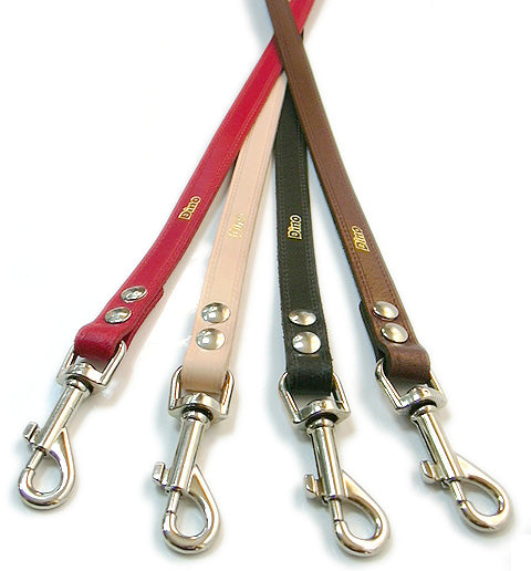 Leather leash for PSA Dino 6mm 120cm traditional leather Manufacturer code 007