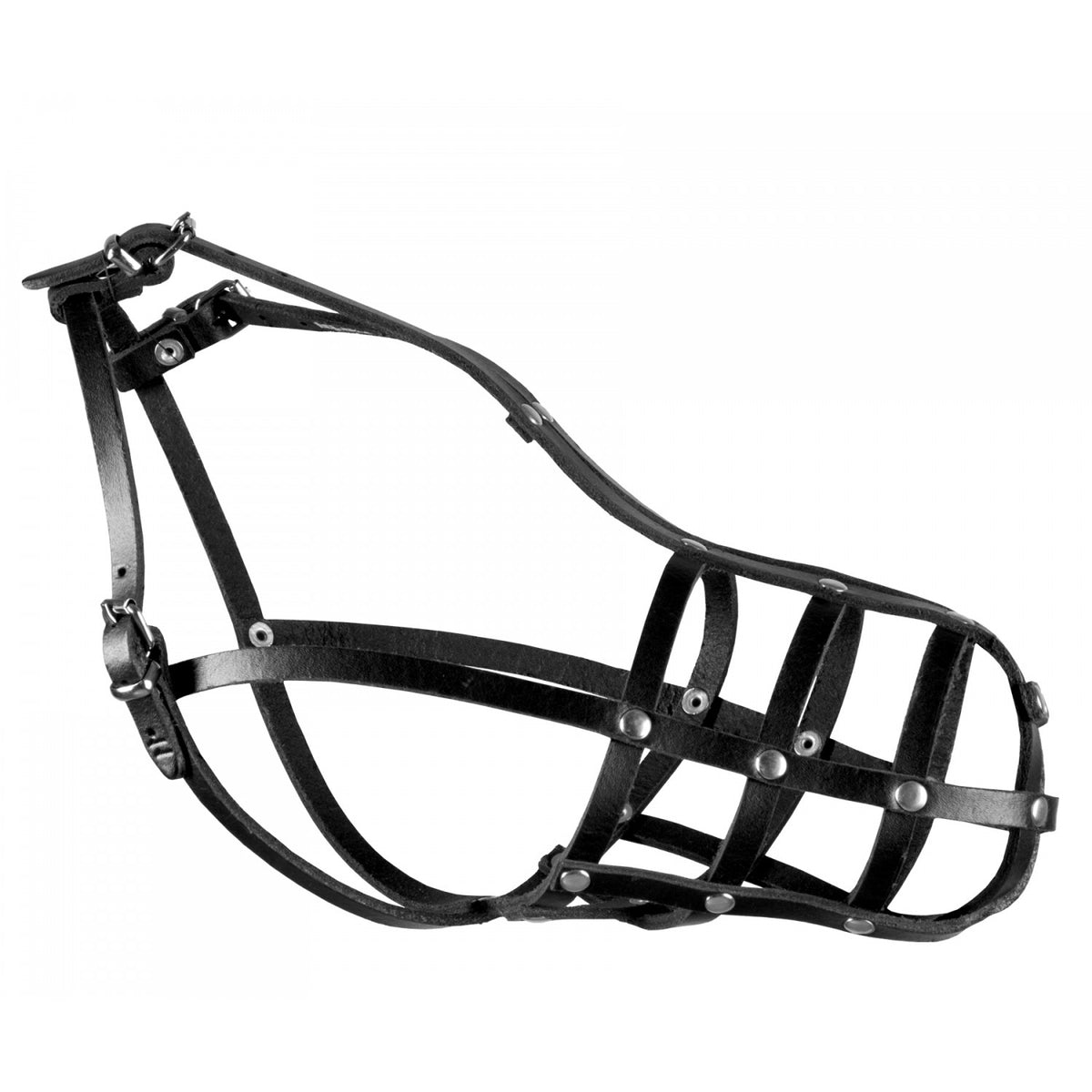 Leather muzzle 11 Doberman Large Brand Dino