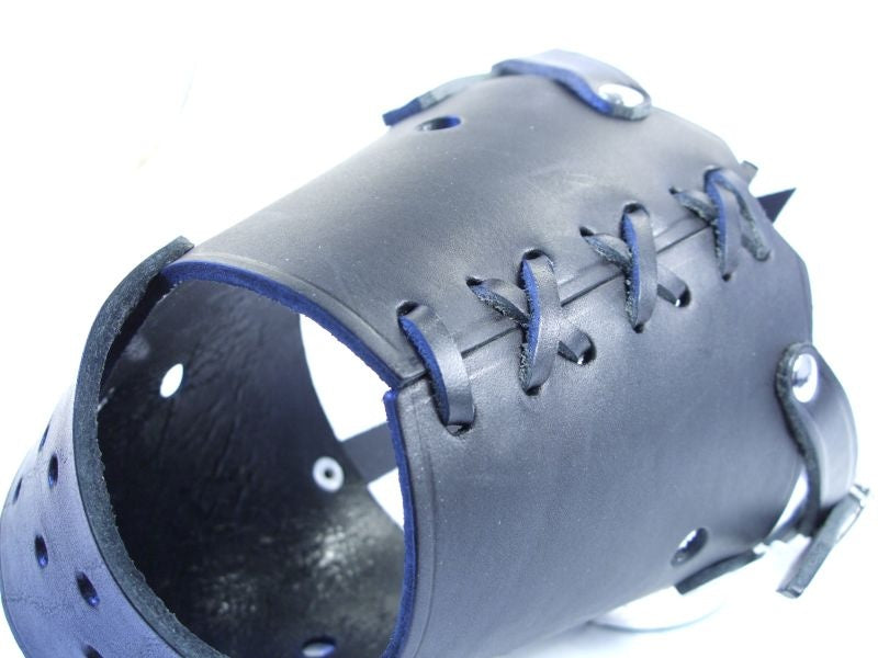 Leather muzzle for Dog Champion Built-in Amstaff A1 30/6cm Manufacturer code SK A1