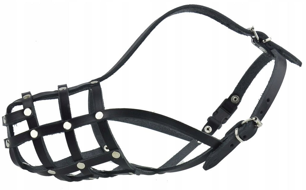 Leather muzzle for Dog Champion Doberman D3 40/11cm