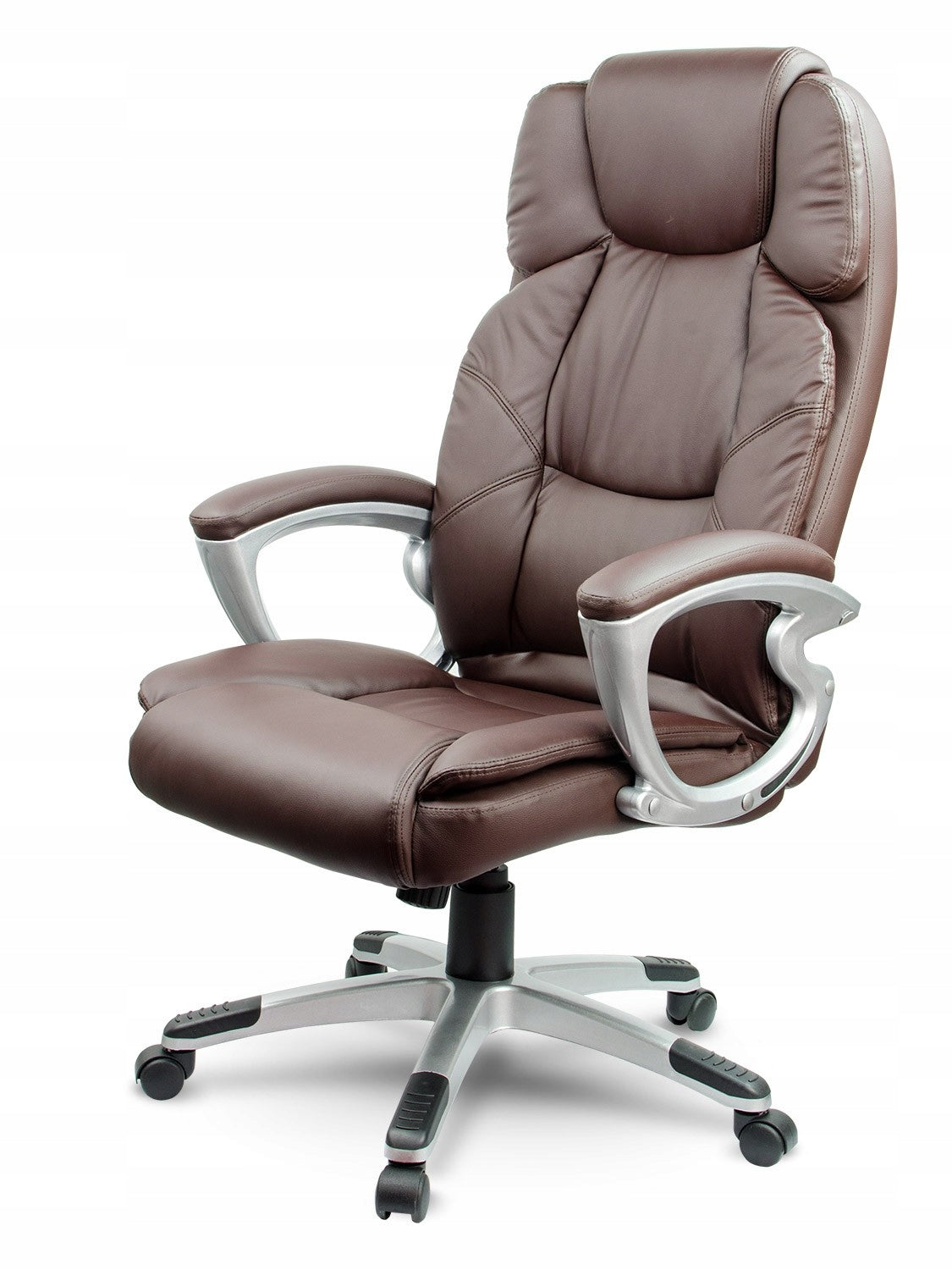 Leather office chair Sofotel EG-227 brown Brand Mikka