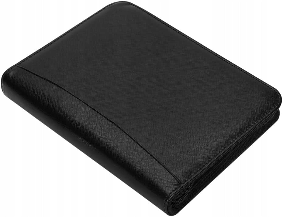 Leather portfolio PU-Document A5 A6 A6 Business Color white