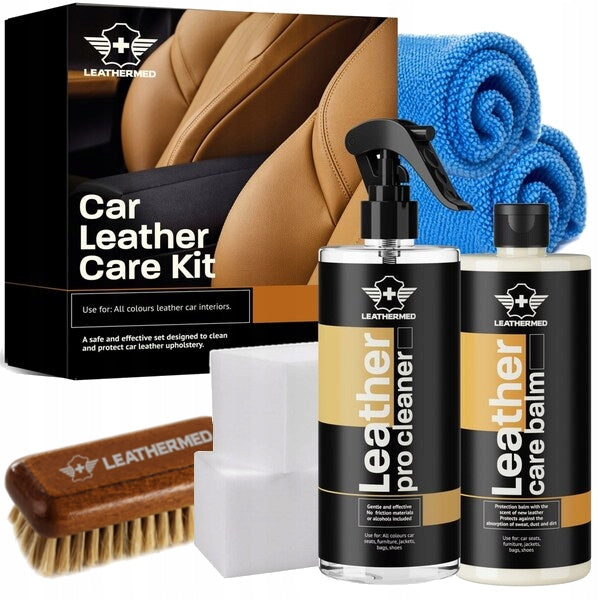 Leathermed Leather Upholstery Care Cleaning Kit 2x500