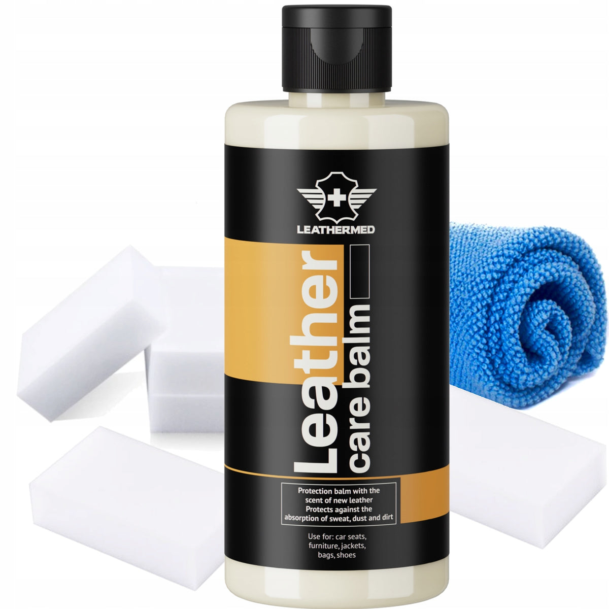 Leathermed Protection lotion cream conditioner for leather tapier skin 250ml