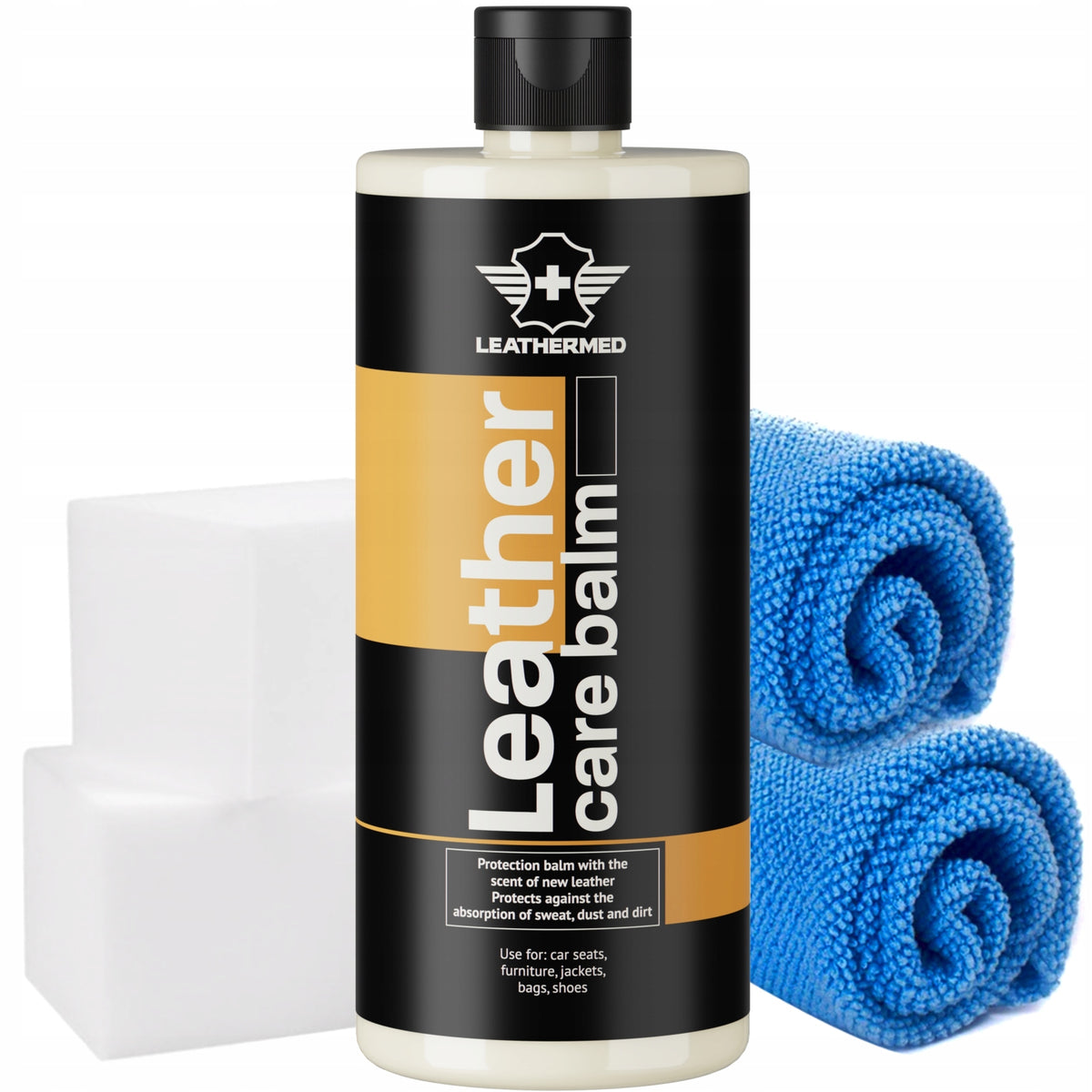 Leathermed Protection lotion cream conditioner for leather tapier skin 500ml