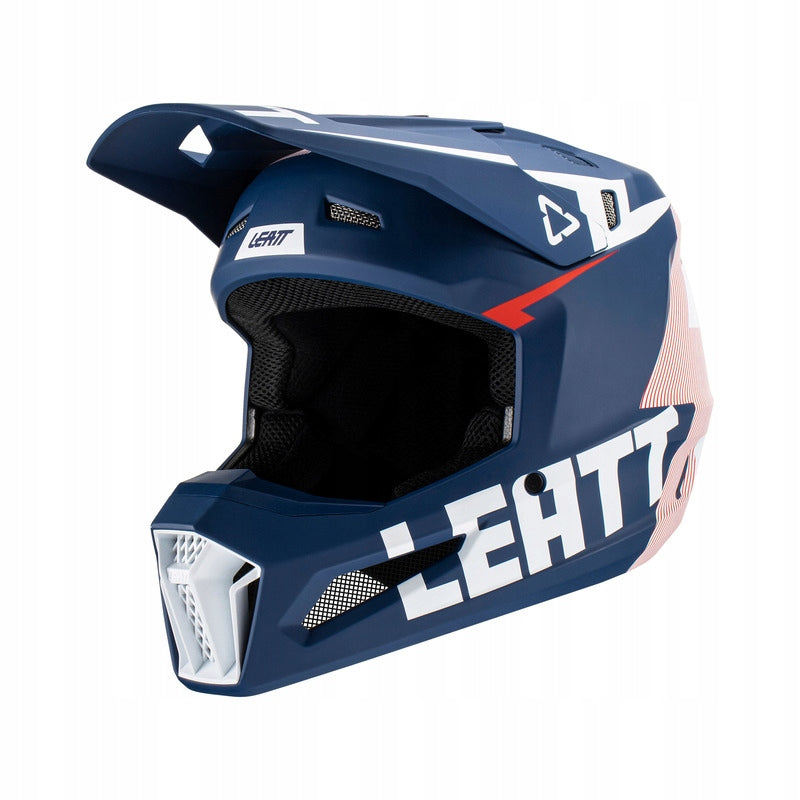 Leatt helmet moto 3.5 Royal + goggles XL EAN (GTIN) 6009554001123