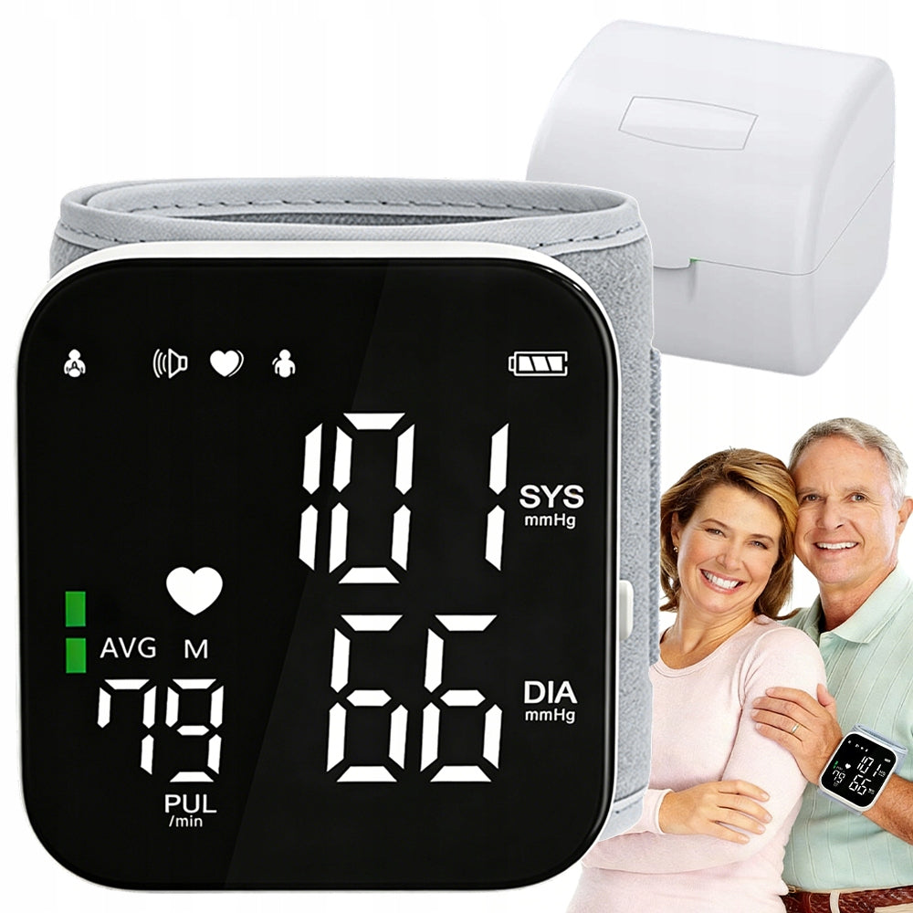 Led Display 7.1x7.8cm Silent Blood Pressure Monitor With Automatic Shutdown