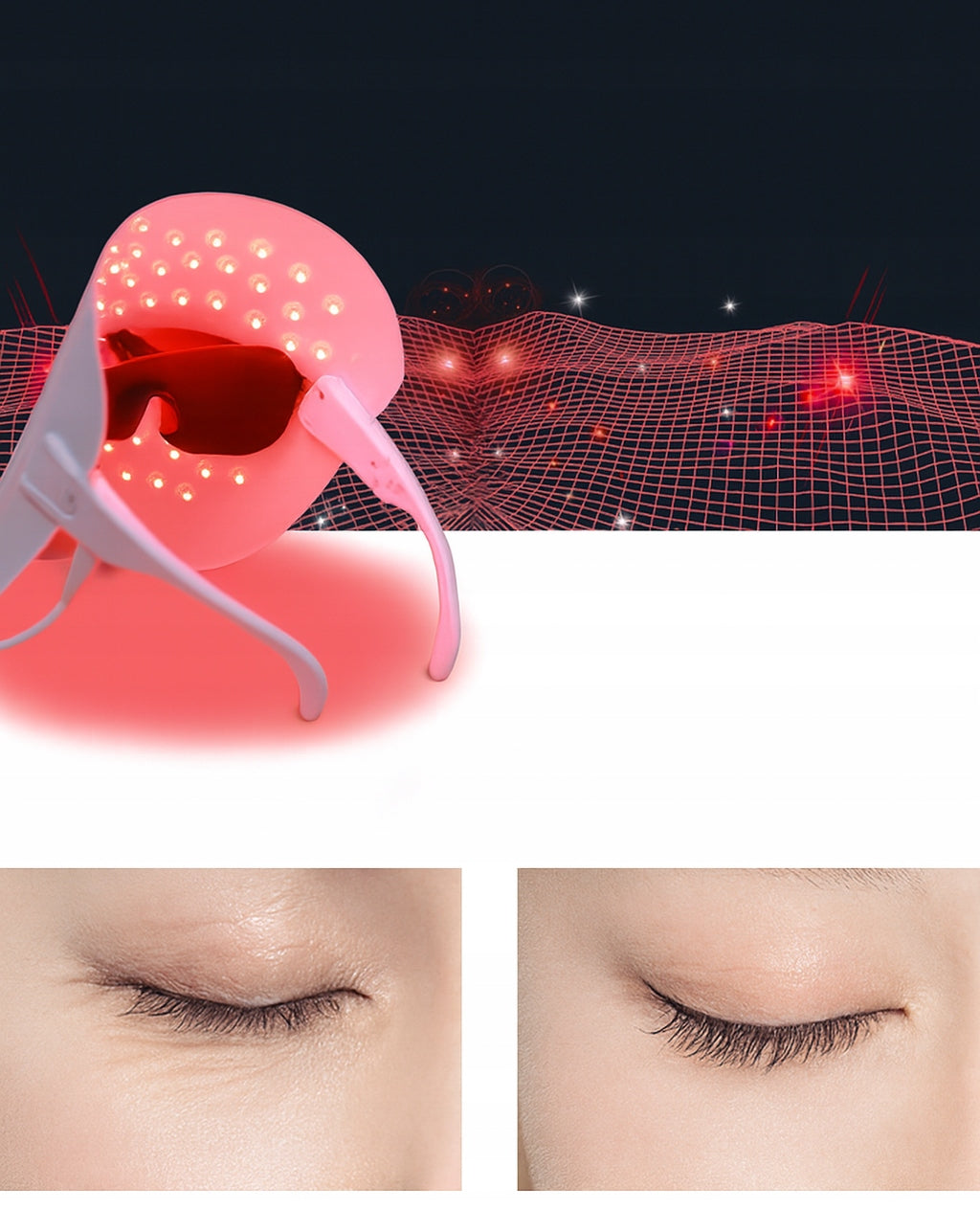 Led Face Mask Face Color Therapy Photon Light Therapy 32 Diodes EAN (GTIN) 5907264160646